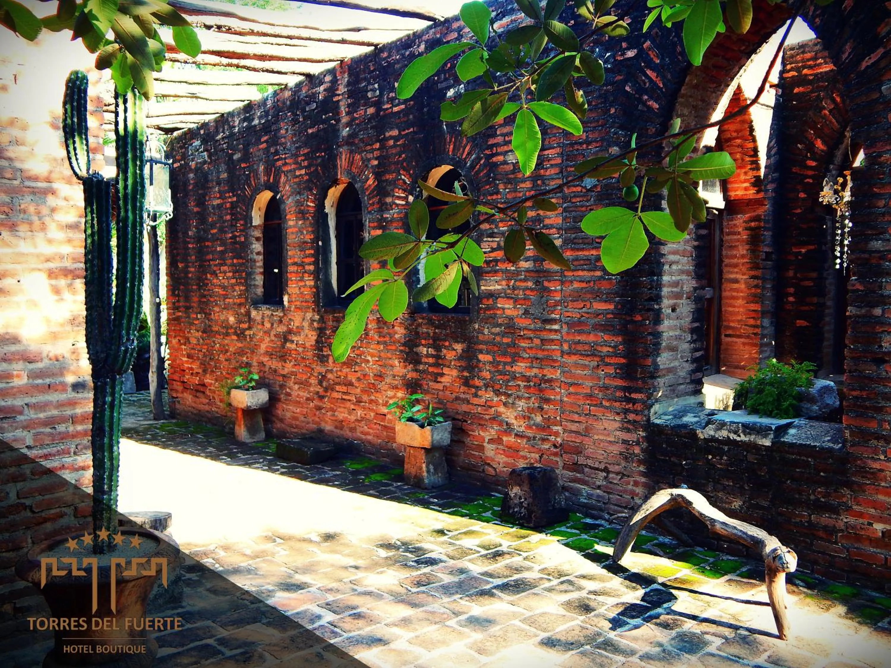 Garden in Hotel Torres Del Fuerte