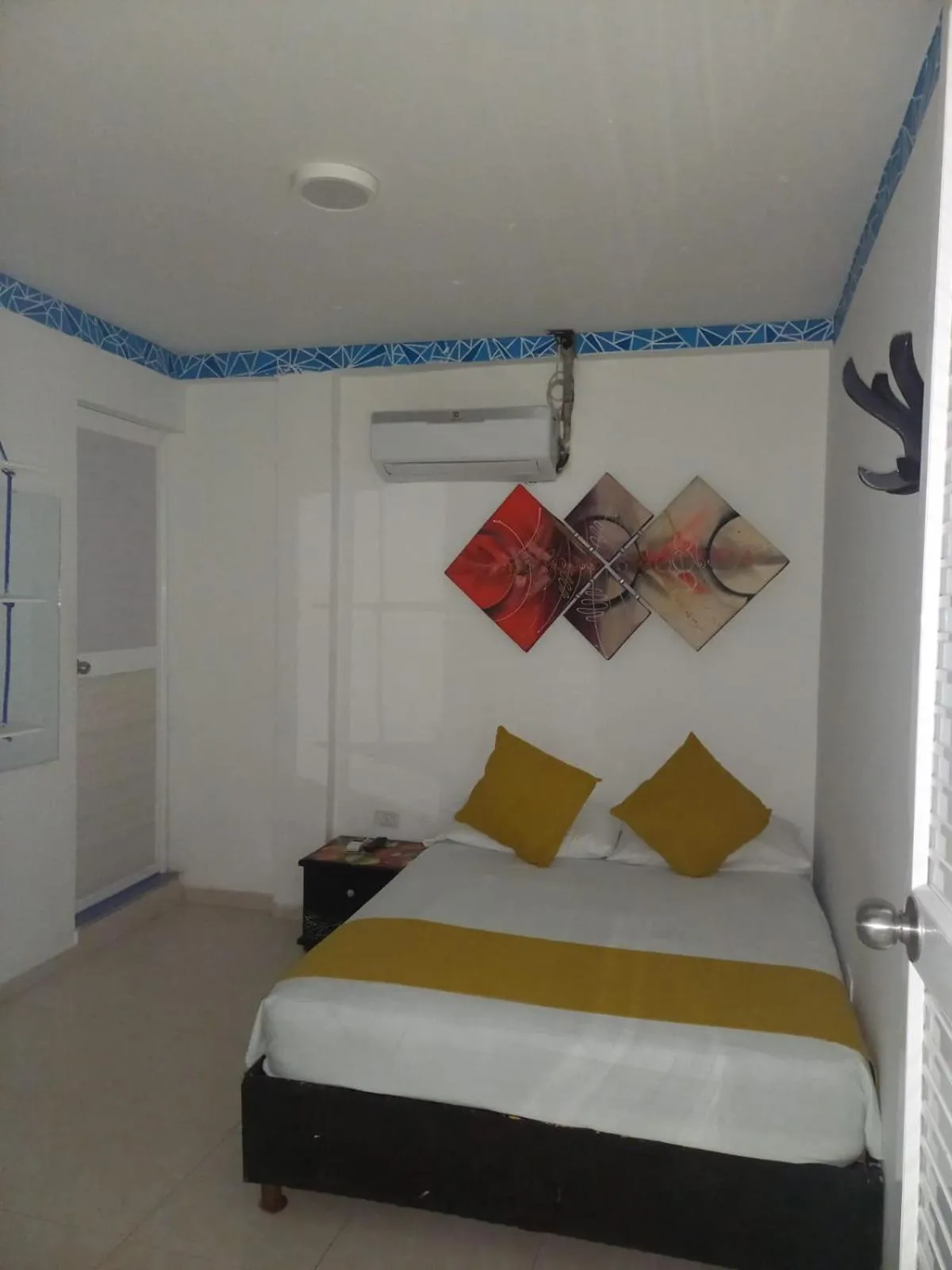 Bed in Hosteria Cattleya