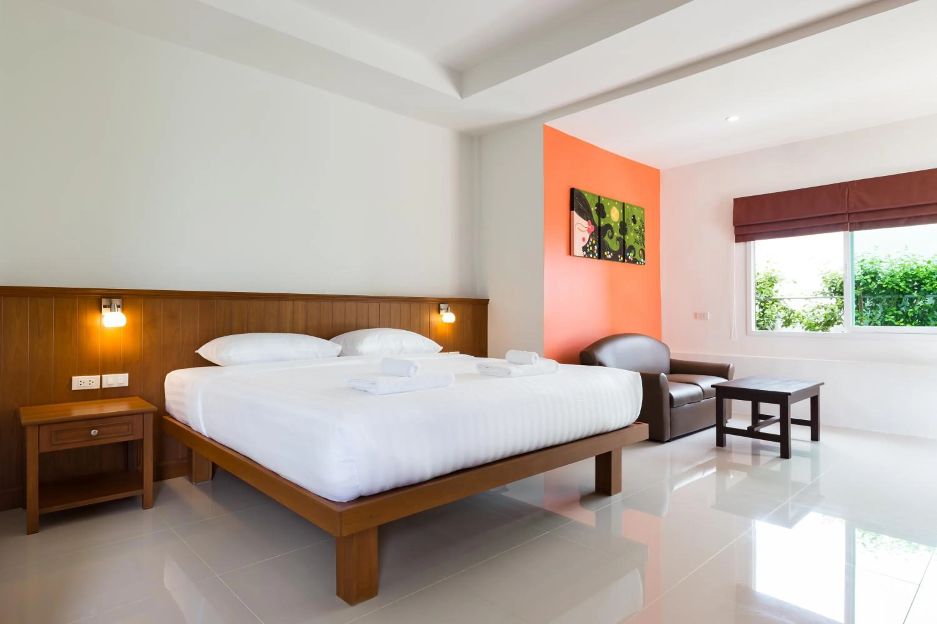 Bed in Parida Resort