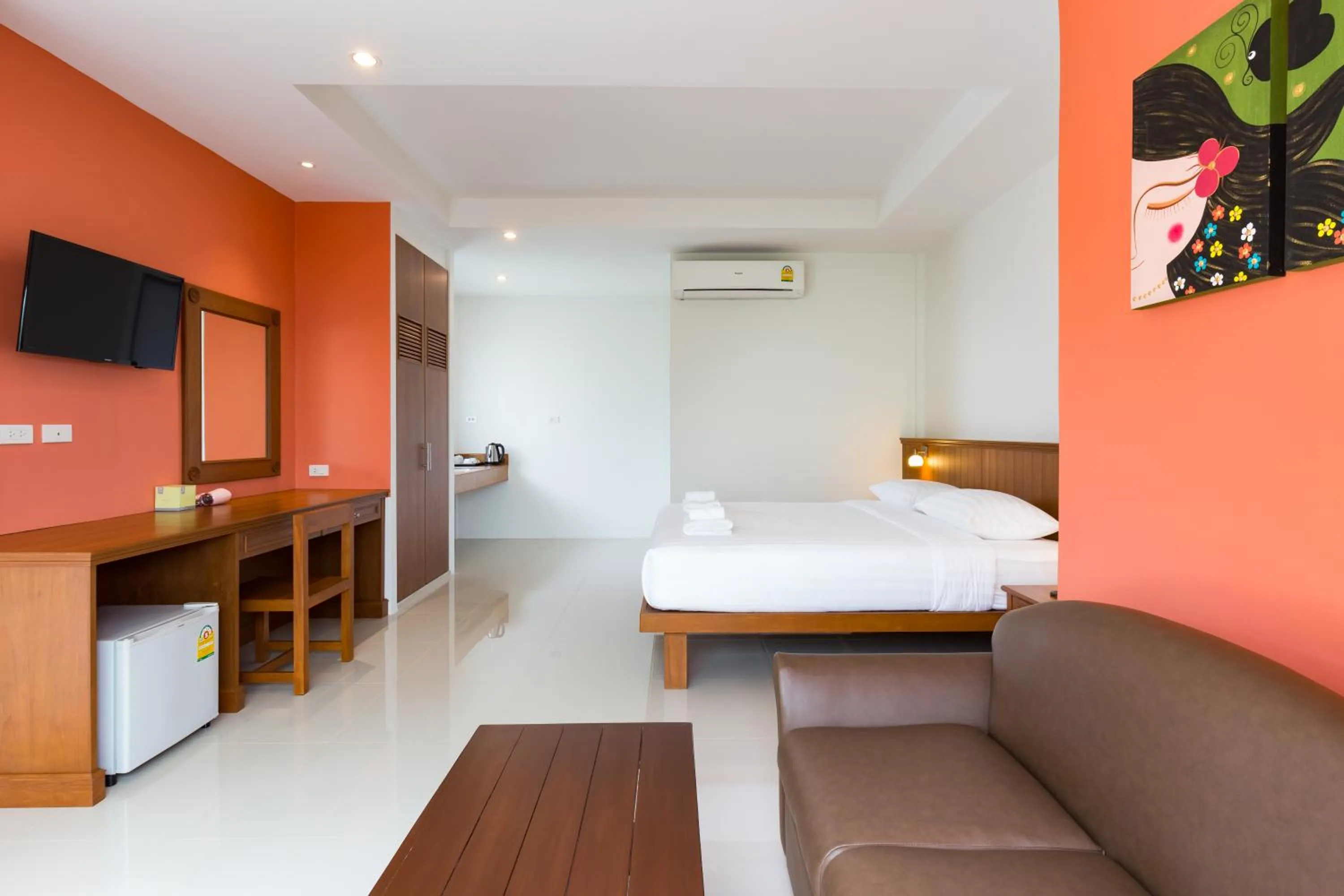 Bed in Parida Resort