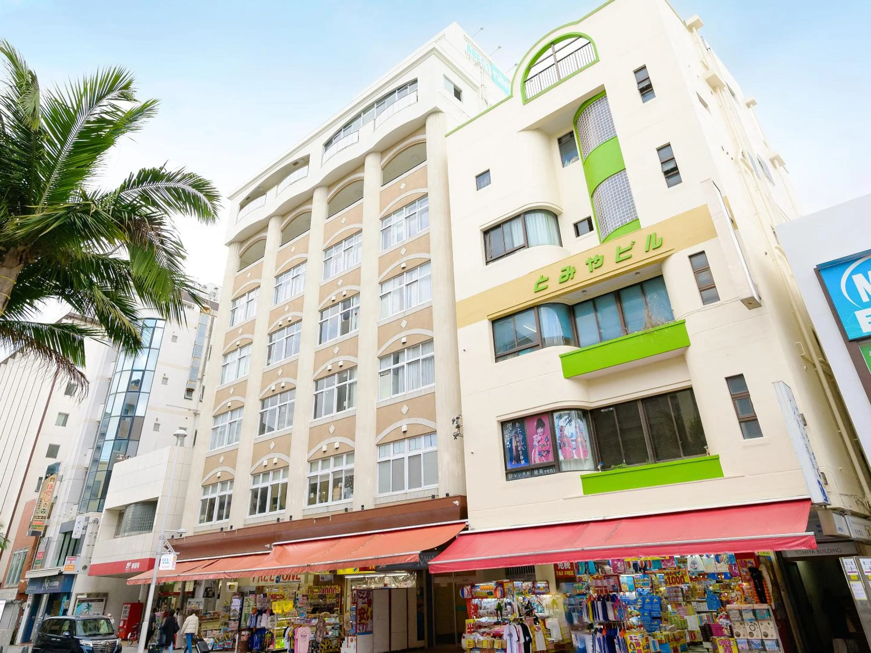 Property building in HOTEL THE CUBE Naha Kokusai Street