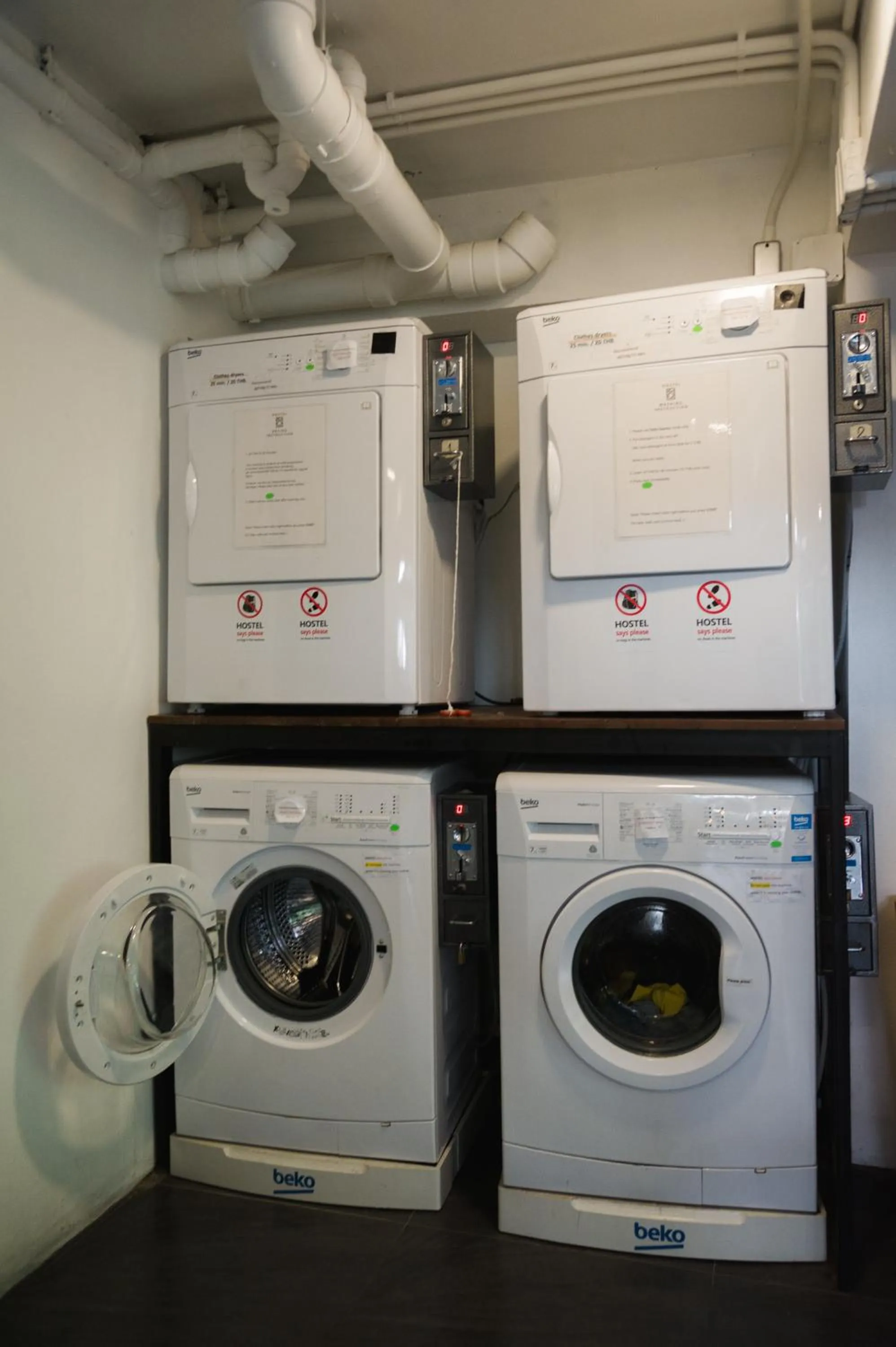 washing machine in The Common Hostel