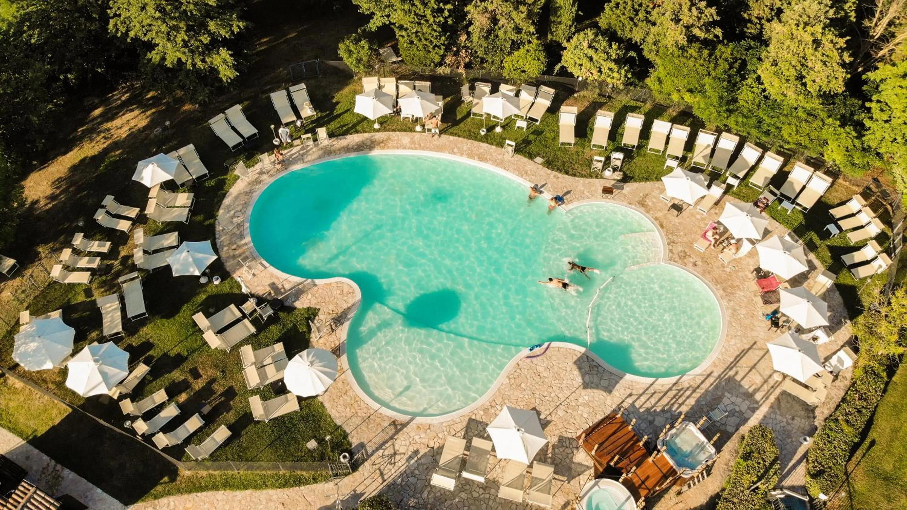 Swimming pool in Il Podere Del Germano Reale