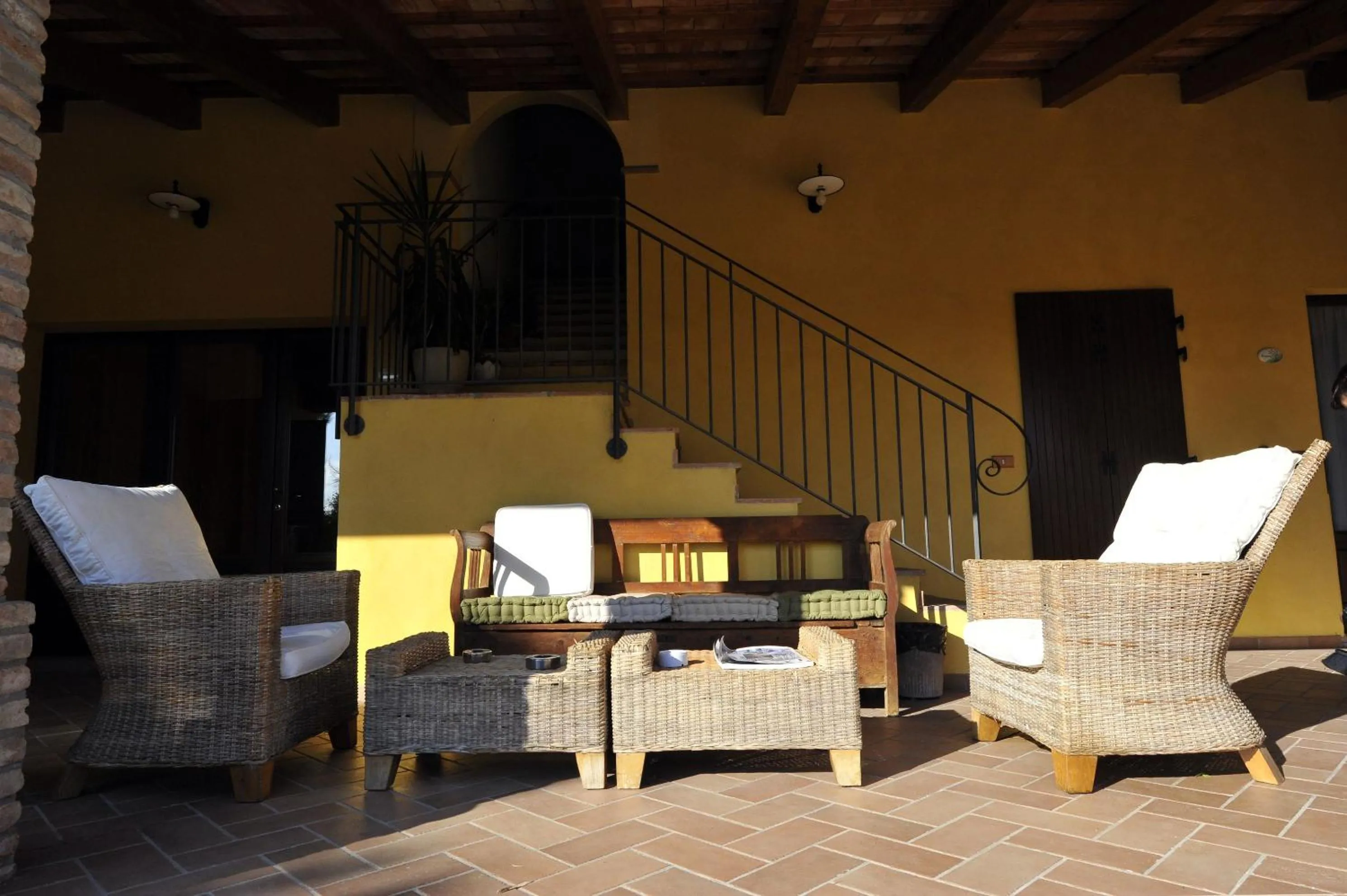 Patio in Il Podere Del Germano Reale