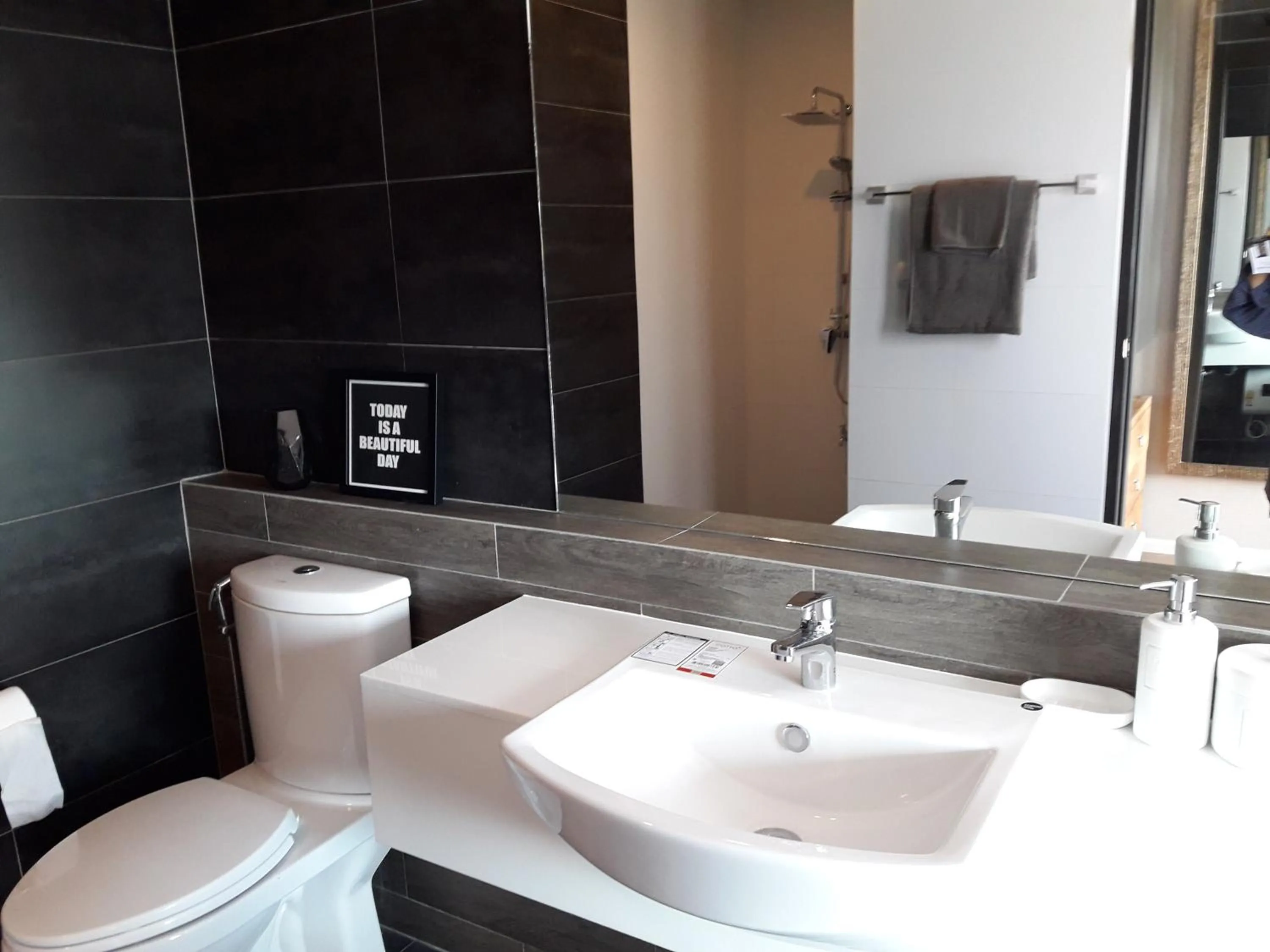 Bathroom in New Loft Modern Home