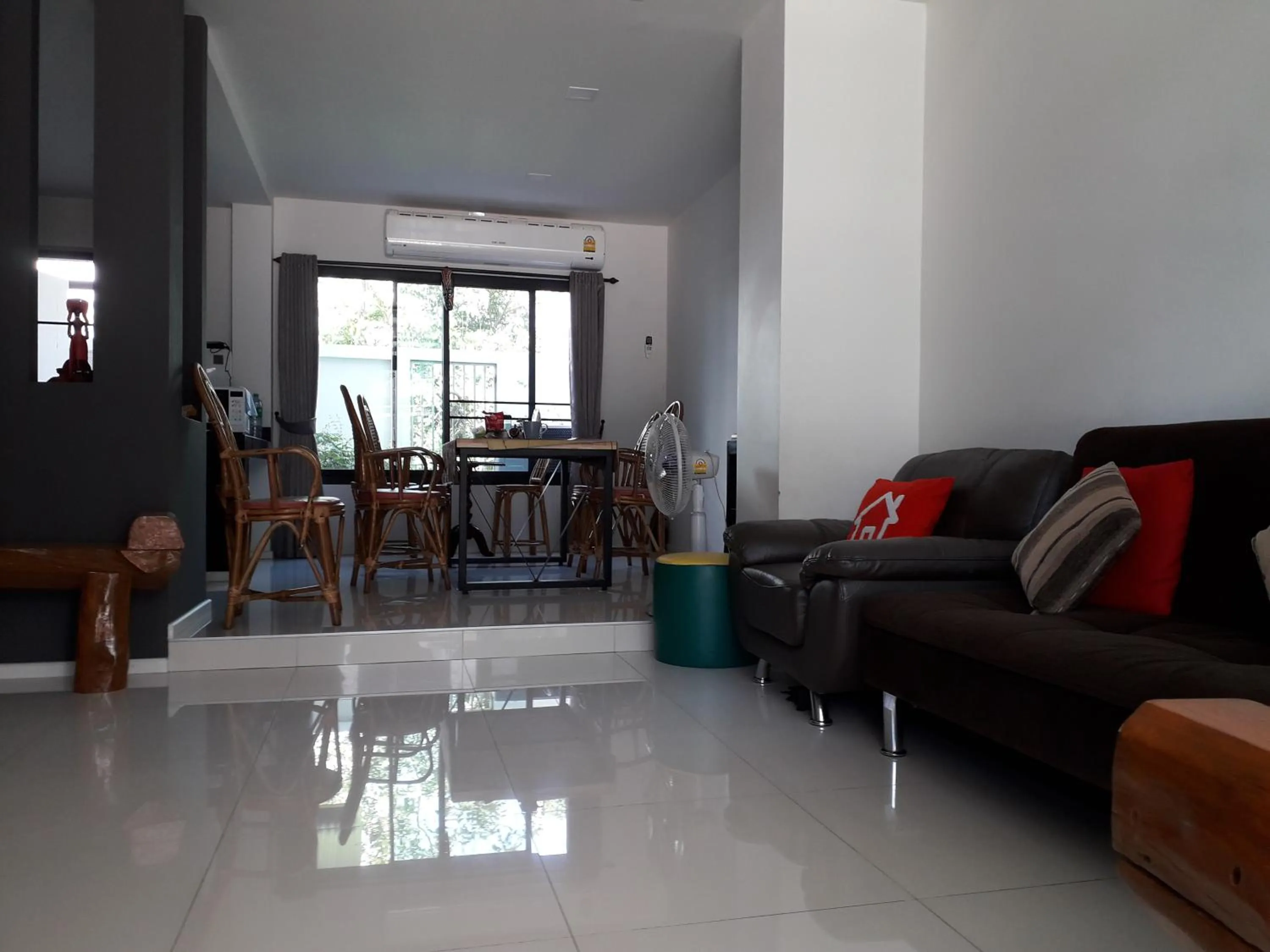 Living room in New Loft Modern Home