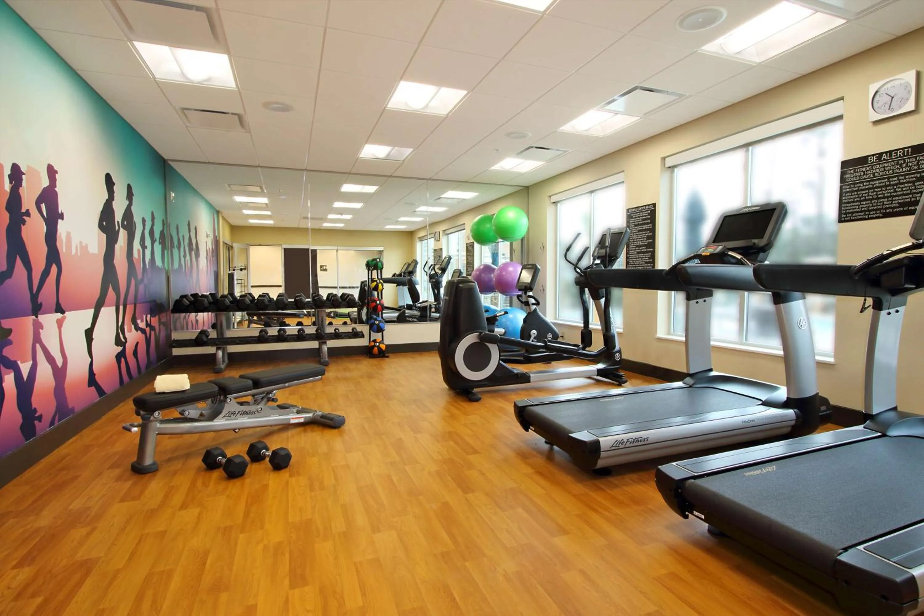 Fitness centre/facilities in Hyatt Place Houston NW Vintage Park