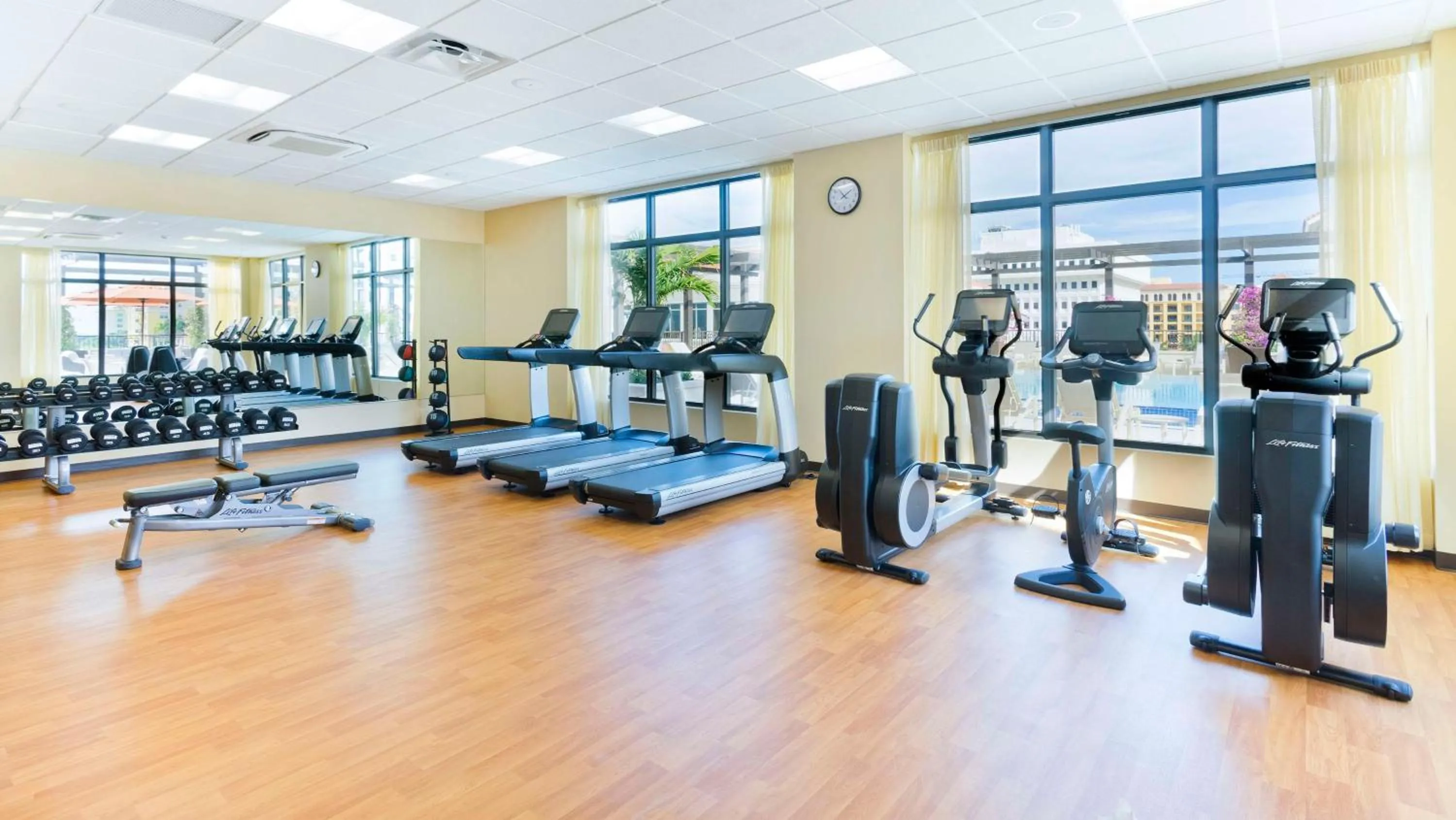 Fitness centre/facilities in Hyatt Place Boca Raton