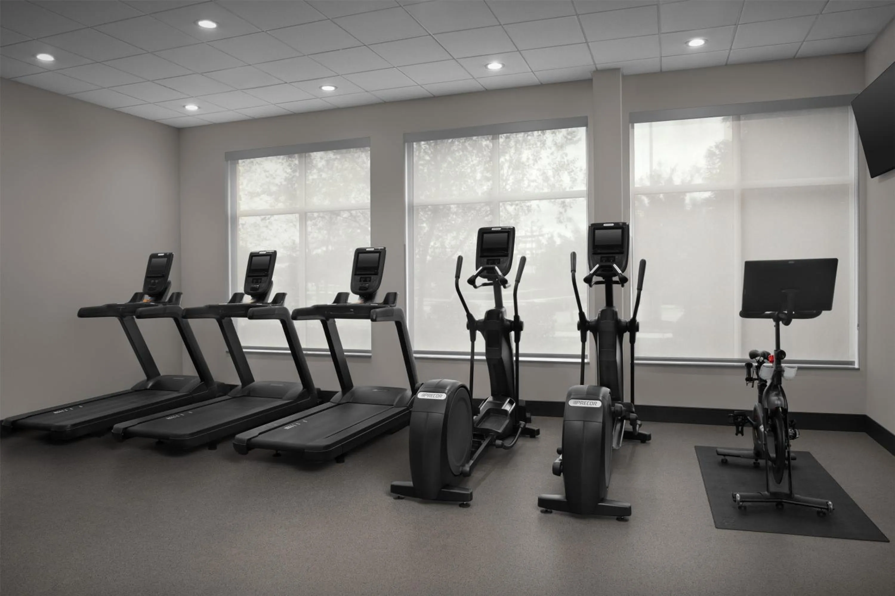 Fitness centre/facilities in Homewood Suites by Hilton Concord