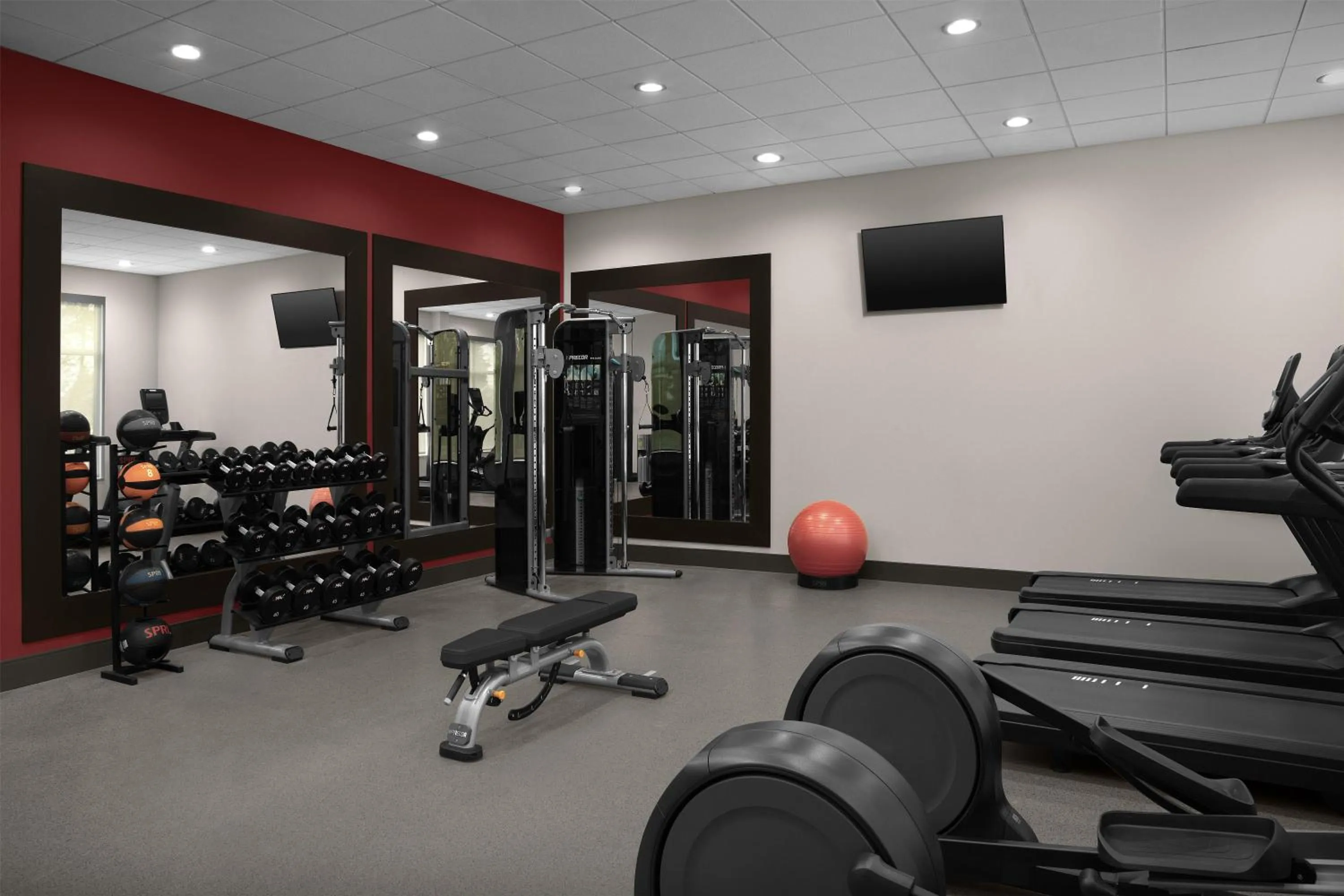 Fitness centre/facilities in Homewood Suites by Hilton Concord