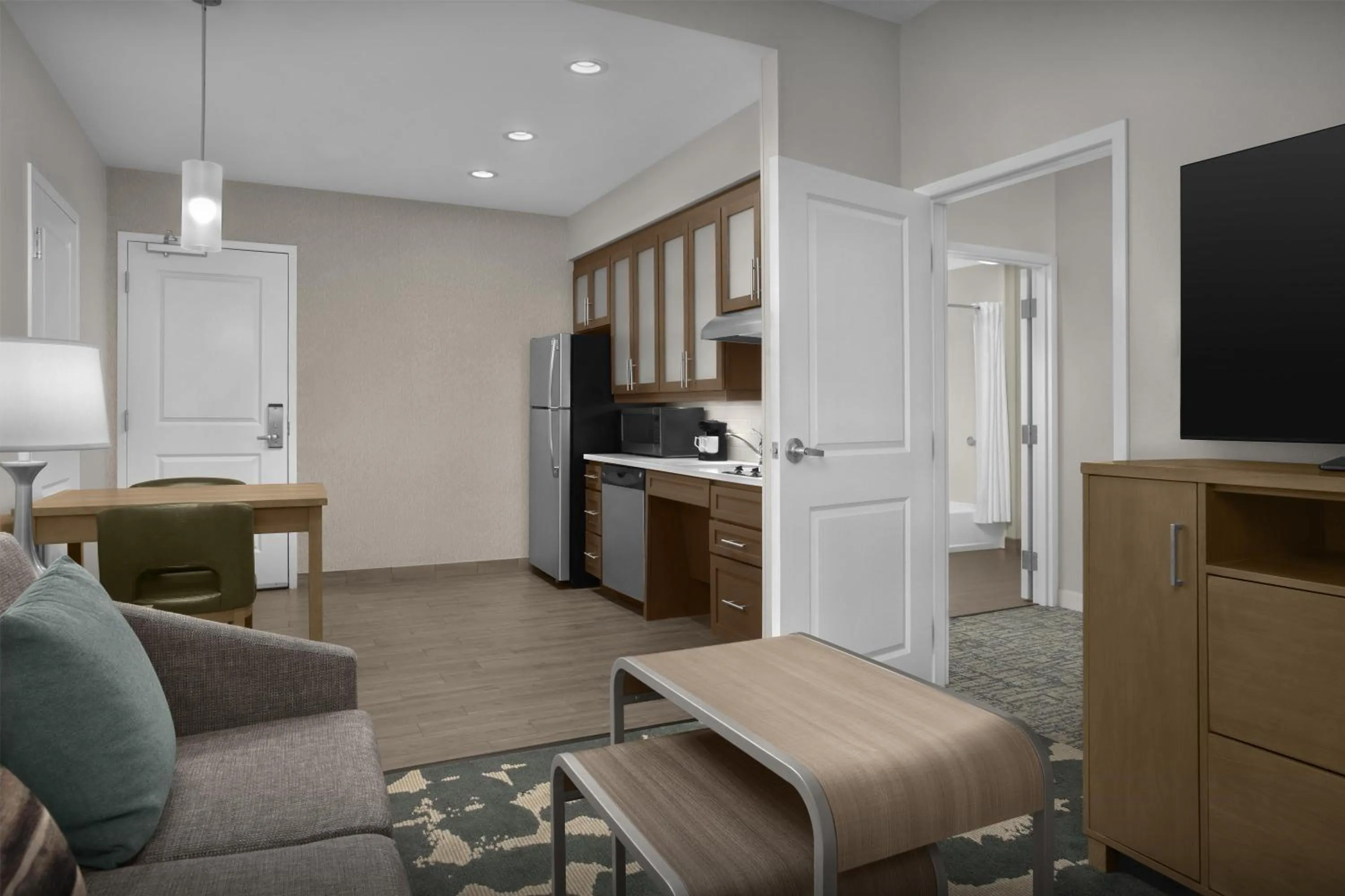 Living room in Homewood Suites by Hilton Concord