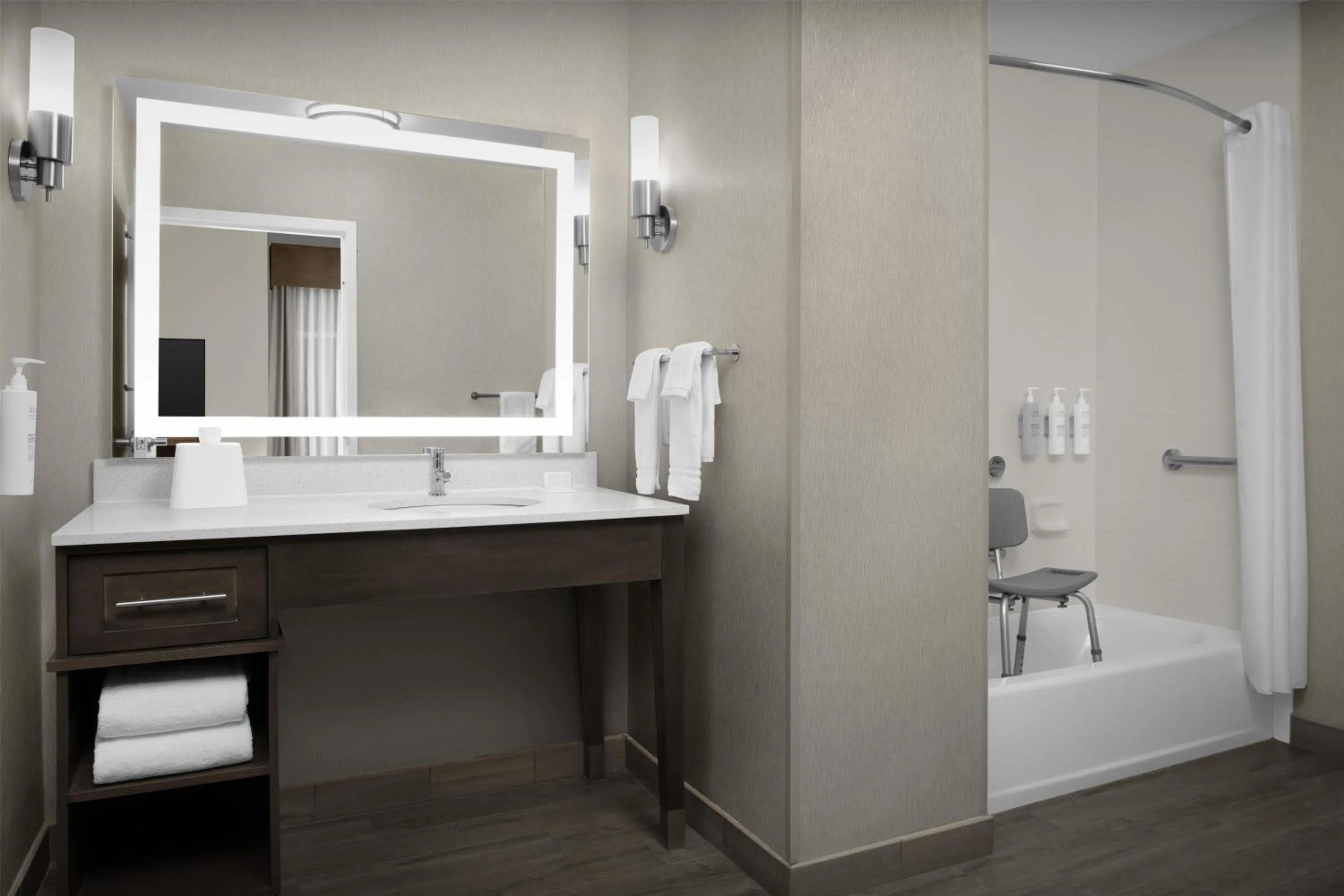 Bathroom in Homewood Suites by Hilton Concord