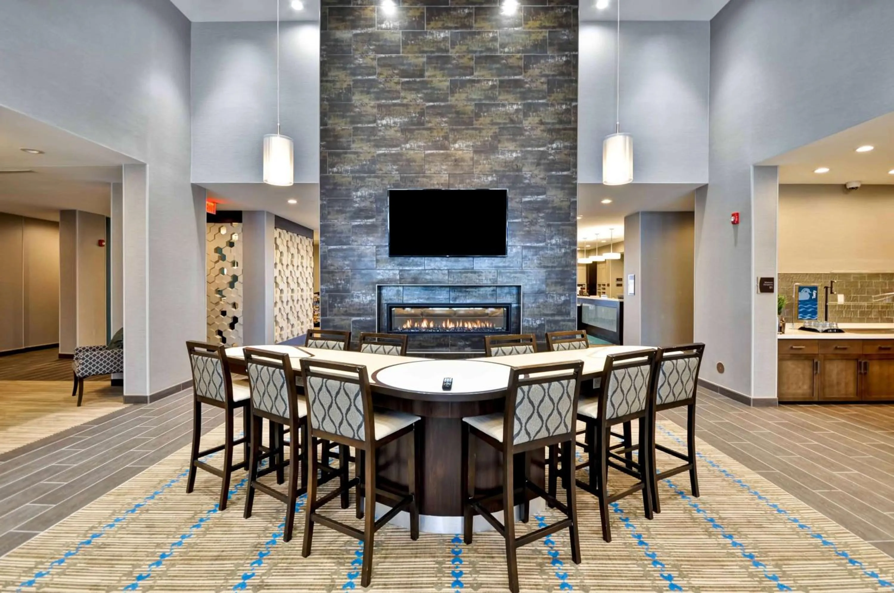 Lobby or reception in Homewood Suites by Hilton Cincinnati/West Chester