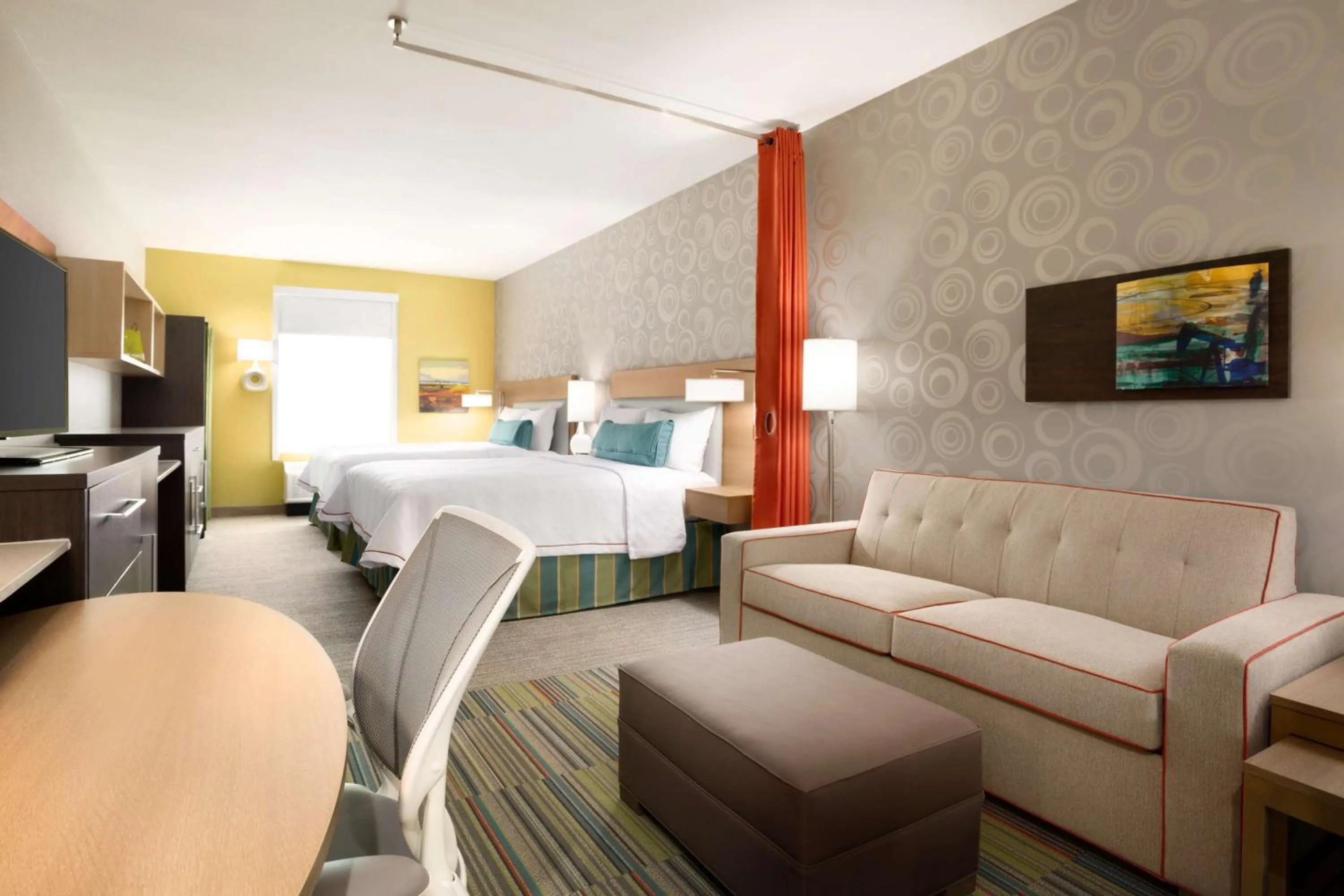 Bedroom, Bed in Home2 Suites by Hilton Houston Webster