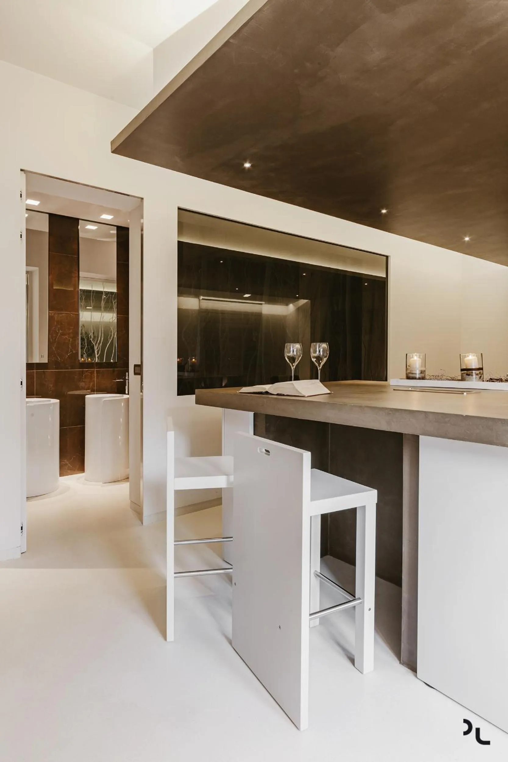 Bathroom in La Residenza del Monaco bianco