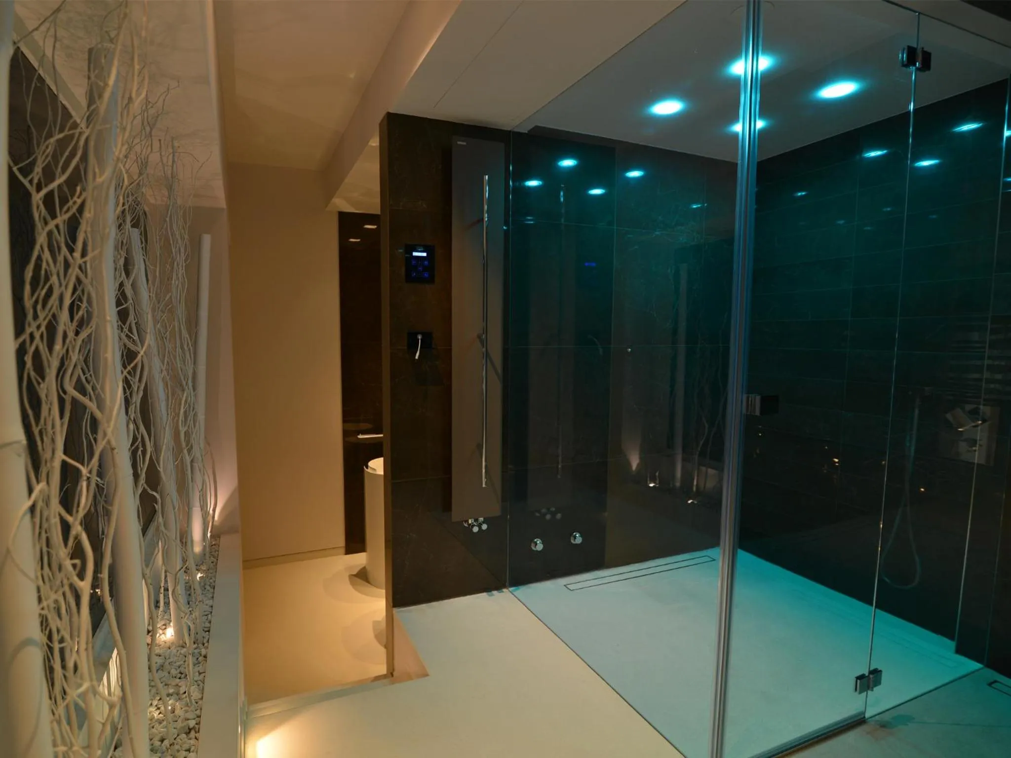 Sauna in La Residenza del Monaco bianco