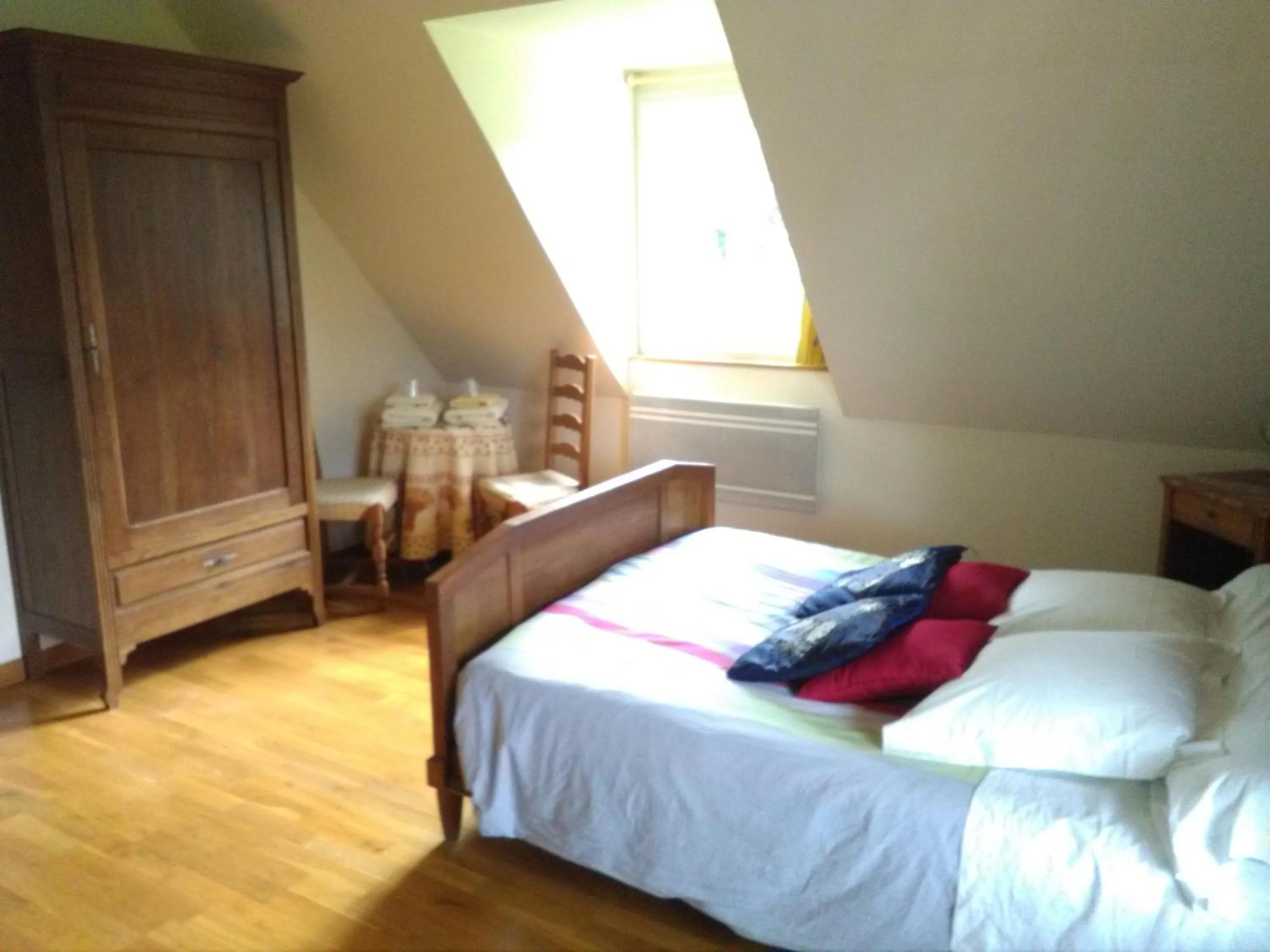 Bedroom in bnb chambres normandie