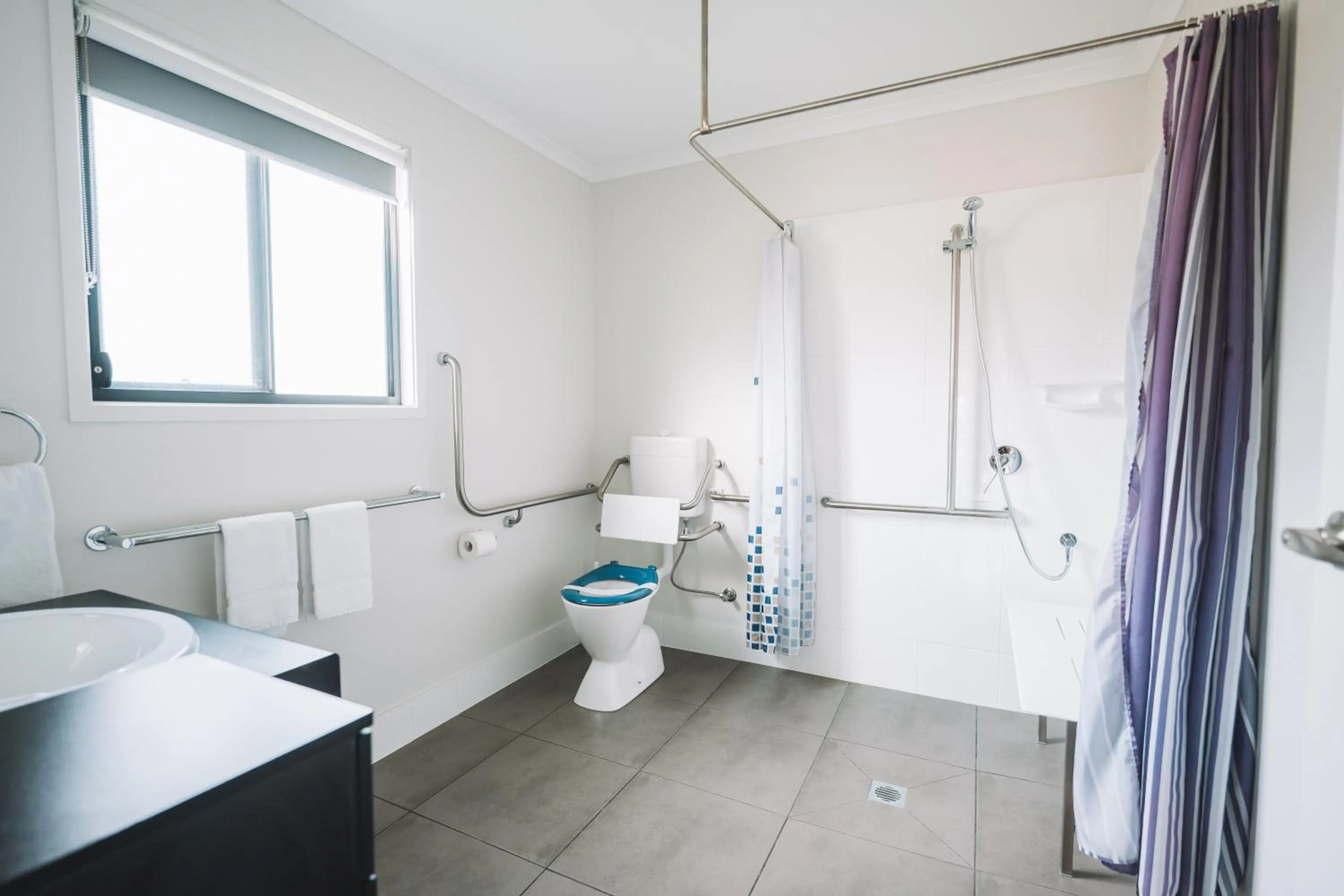 Bathroom in BIG4 Rainbow Beach Holiday Park