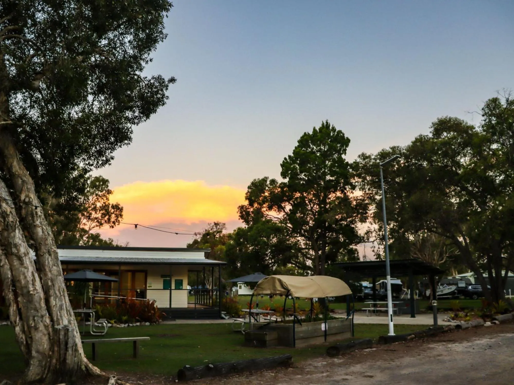 Natural landscape in BIG4 Rainbow Beach Holiday Park