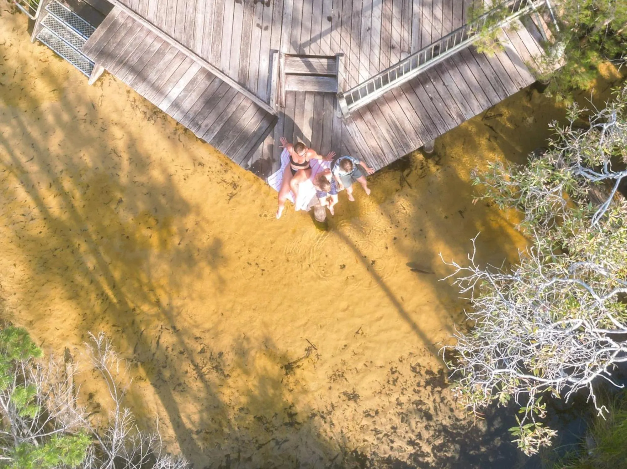 Natural landscape in BIG4 Rainbow Beach Holiday Park