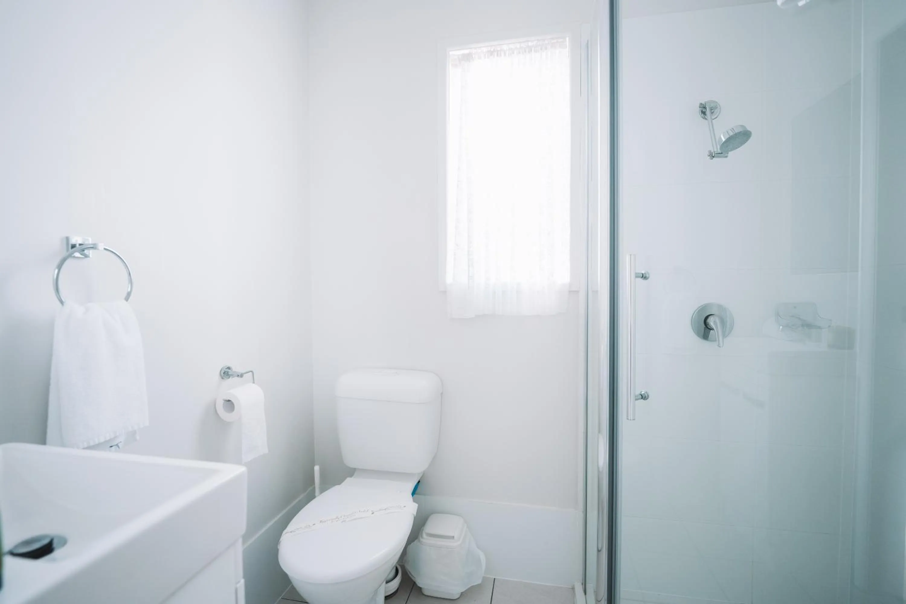 Bathroom in BIG4 Rainbow Beach Holiday Park