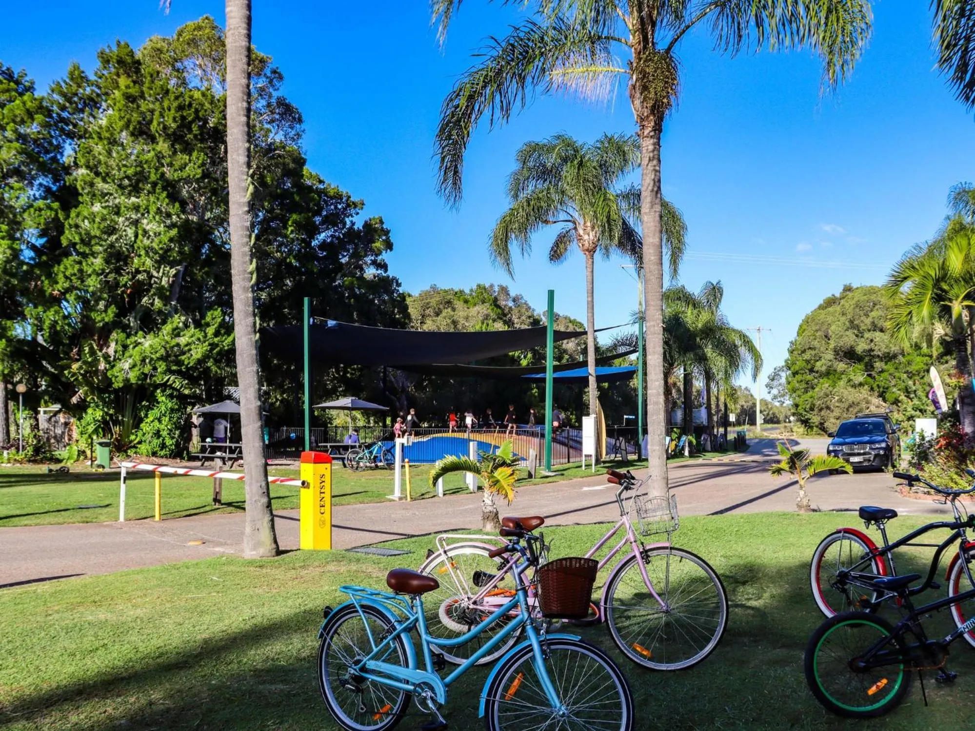 Children play ground in BIG4 Rainbow Beach Holiday Park