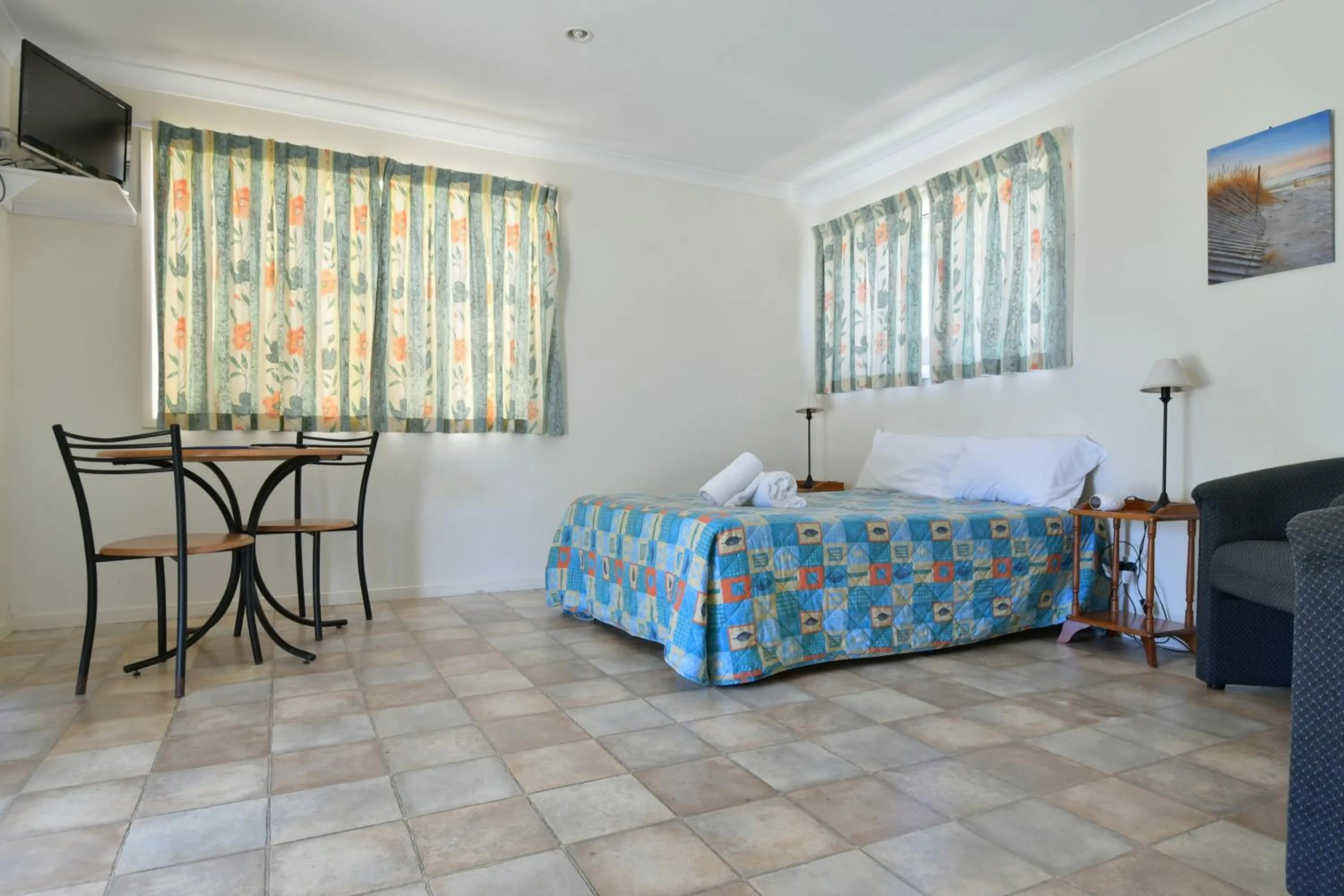 Bed in BIG4 Rainbow Beach Holiday Park