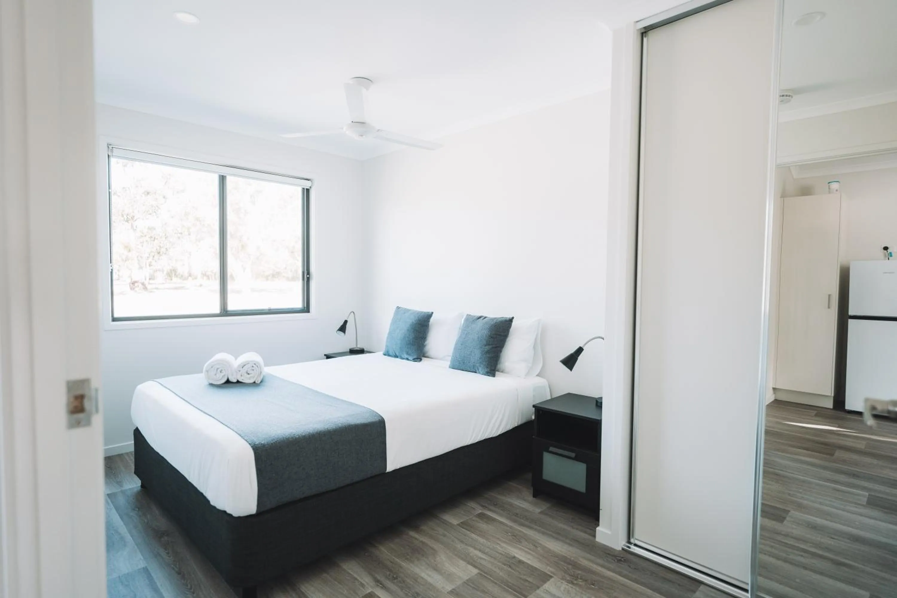 Bedroom, Bed in BIG4 Rainbow Beach Holiday Park