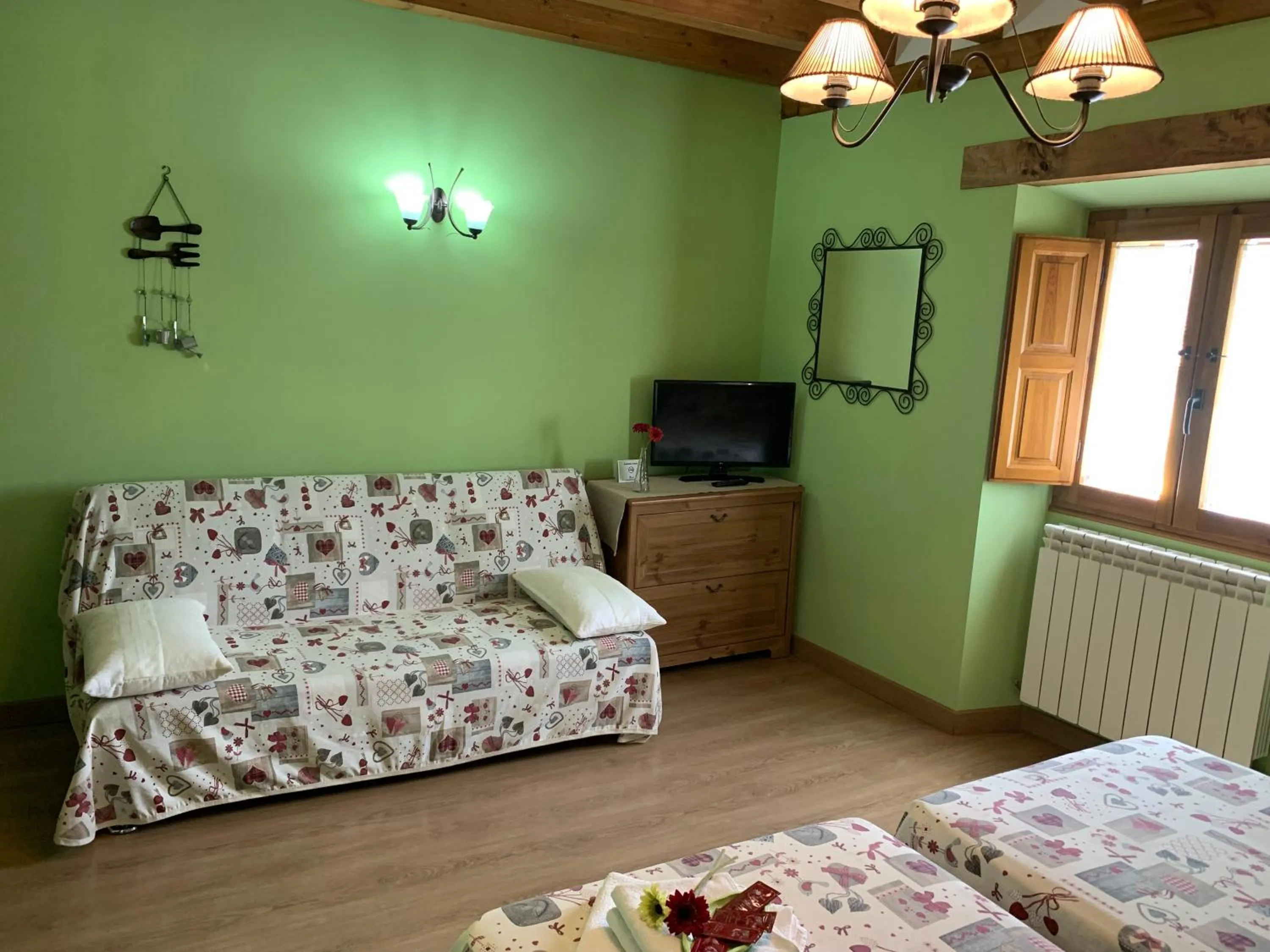 Decorative detail, Bed in La Cabala de Ibeas