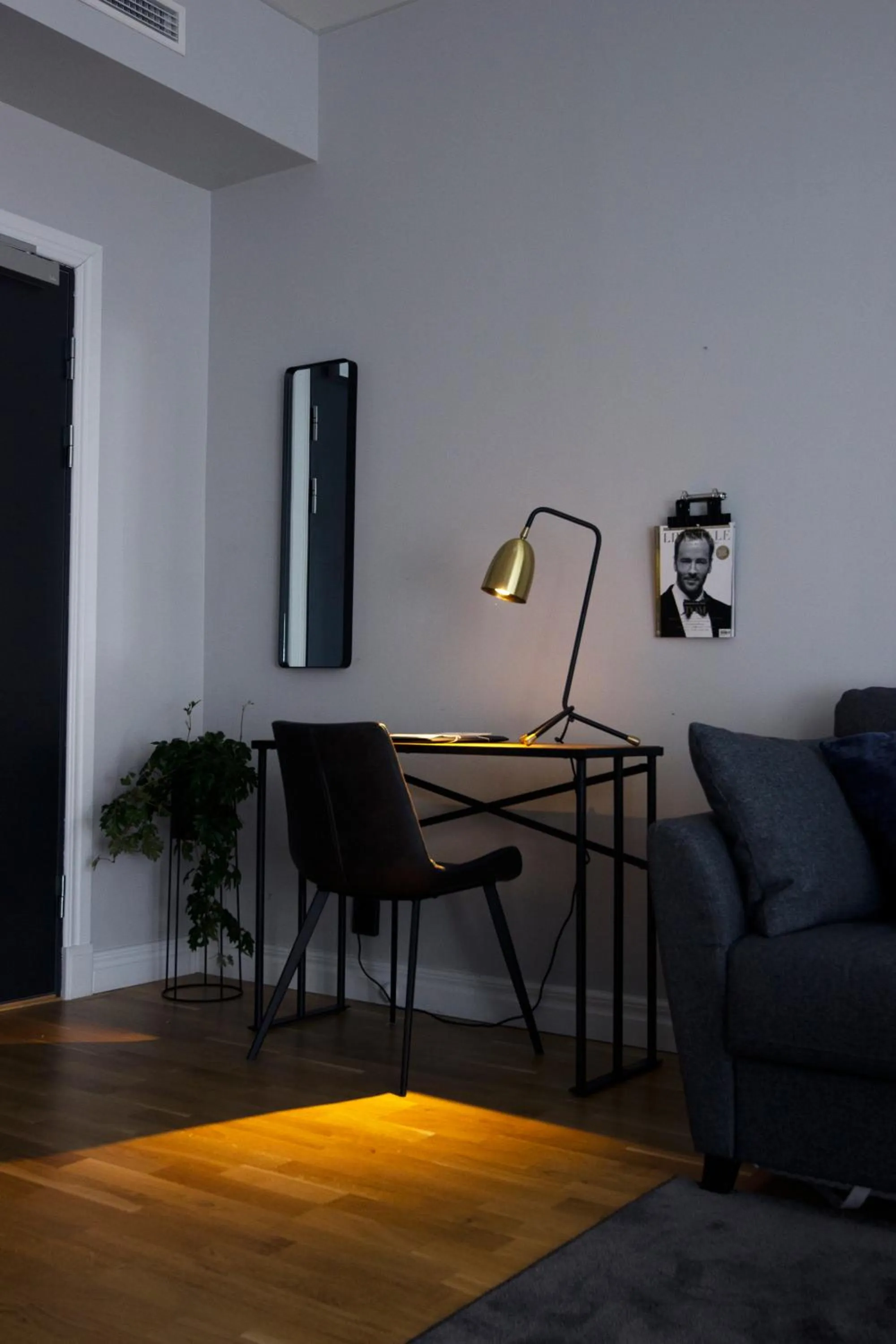 Living room in Livin Station Hotel