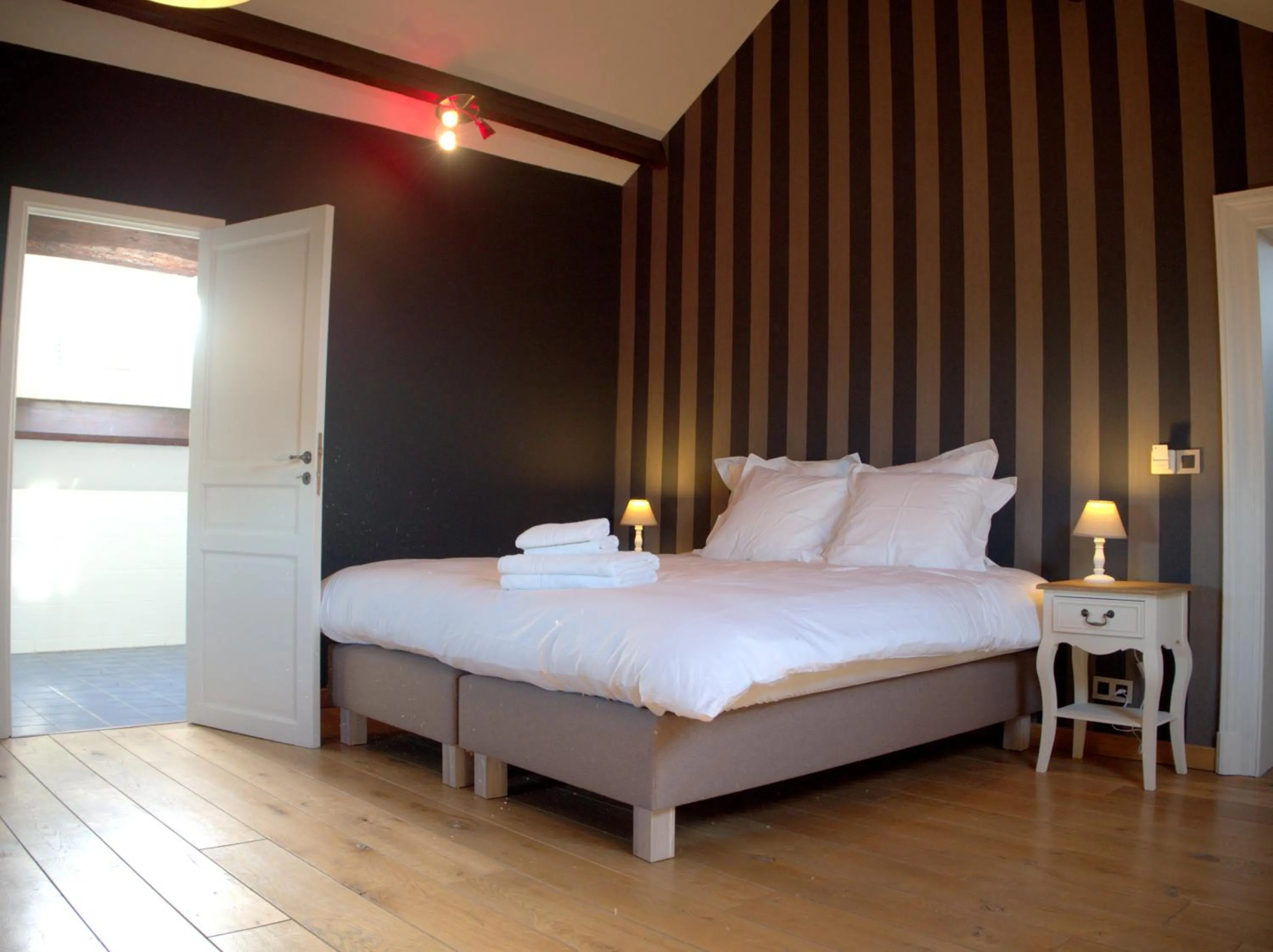 Bedroom, Bed in Hotel Vorsen