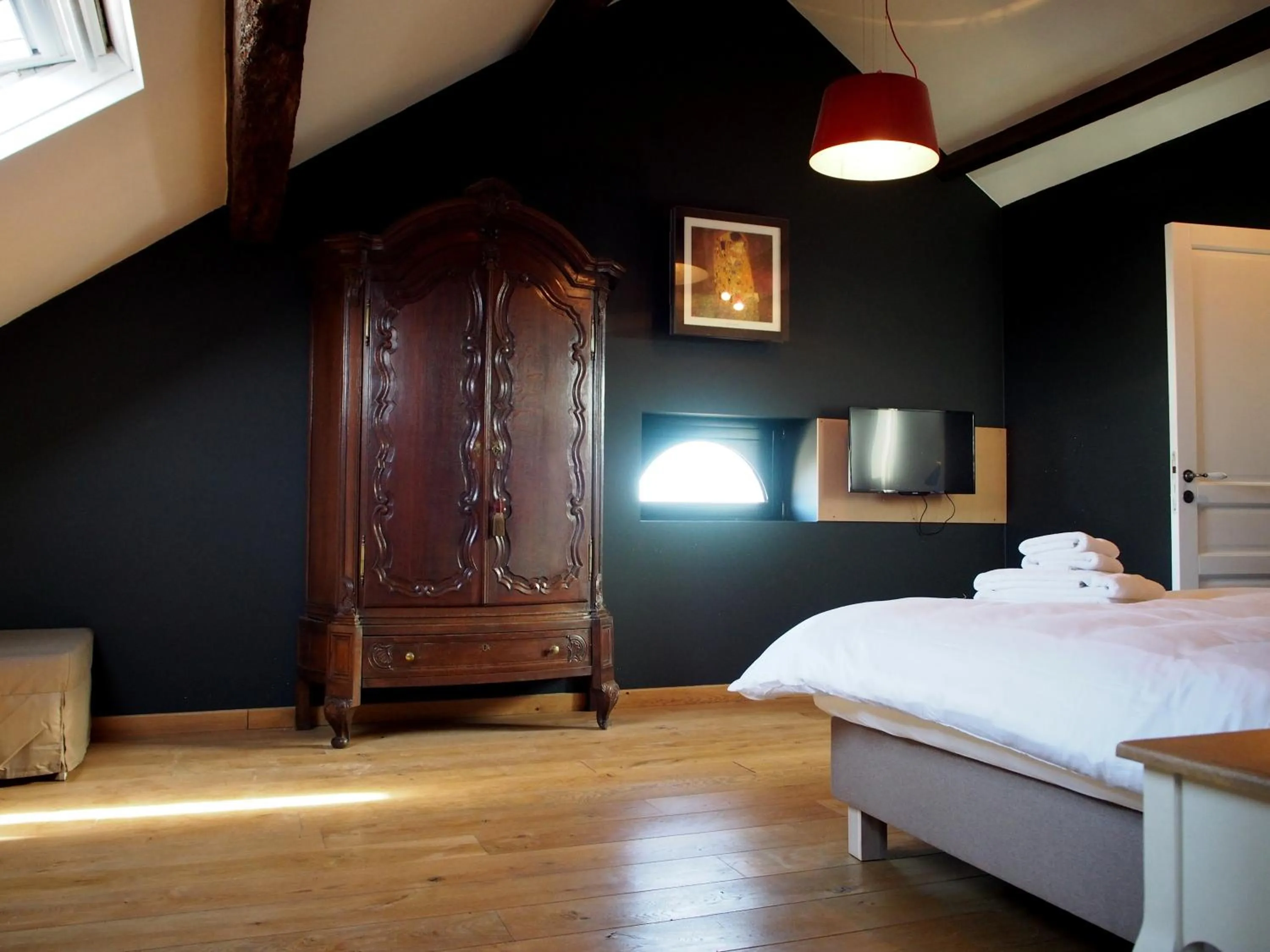 Bedroom, Bed in Hotel Vorsen