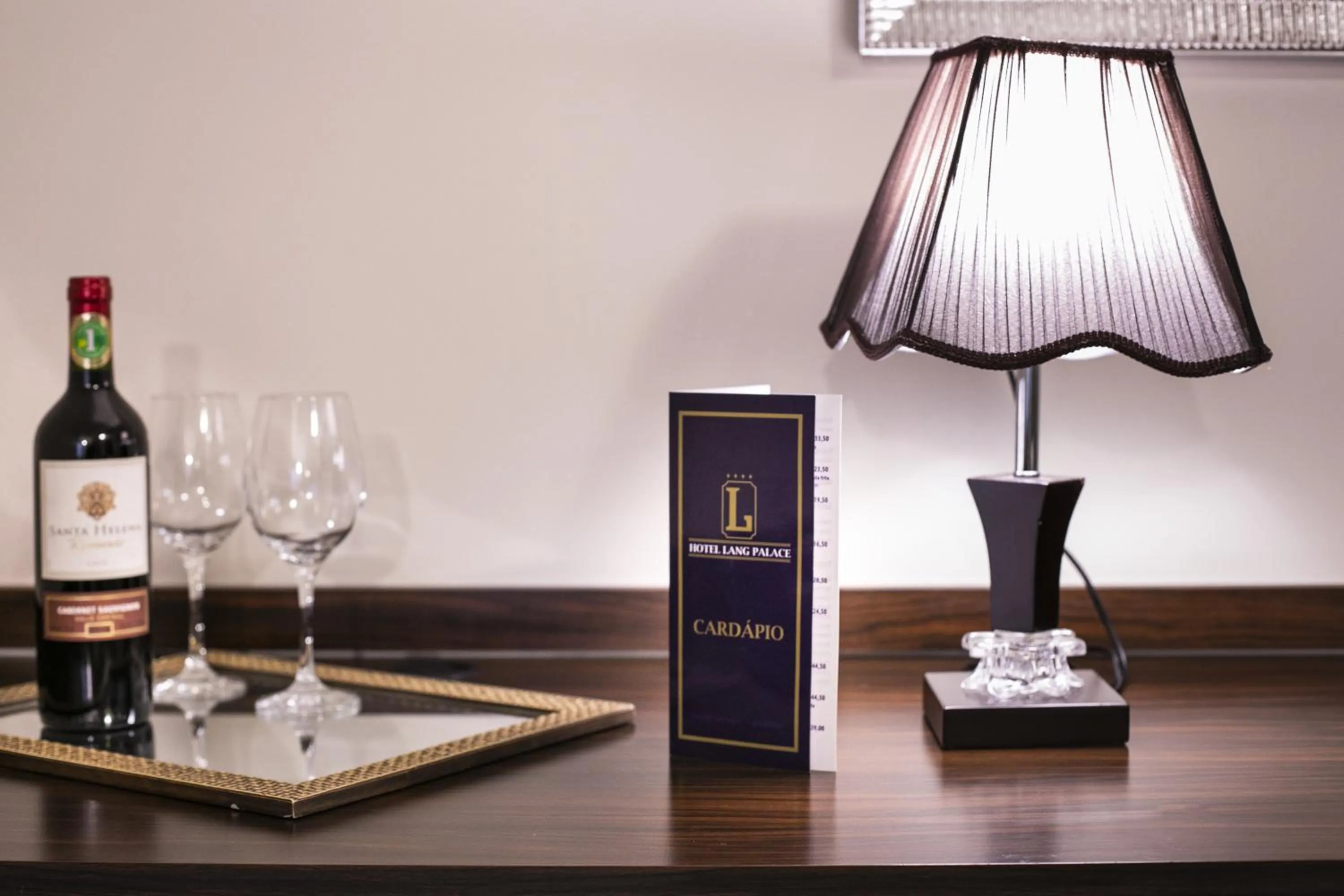 Decorative detail in Hotel Lang Palace - Fica no Centro da Cidade