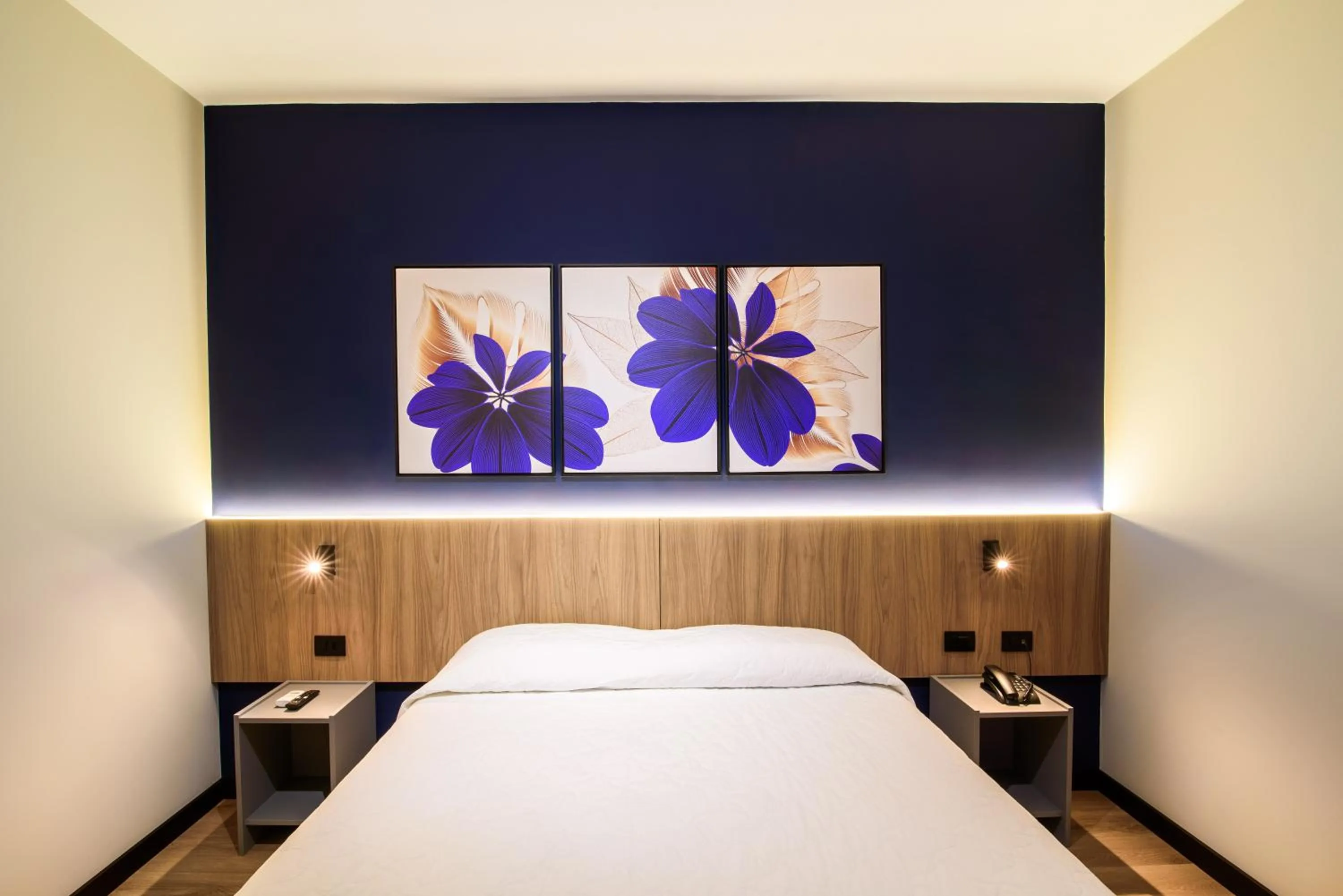 Bedroom, Bed in Slaviero Londrina Flat