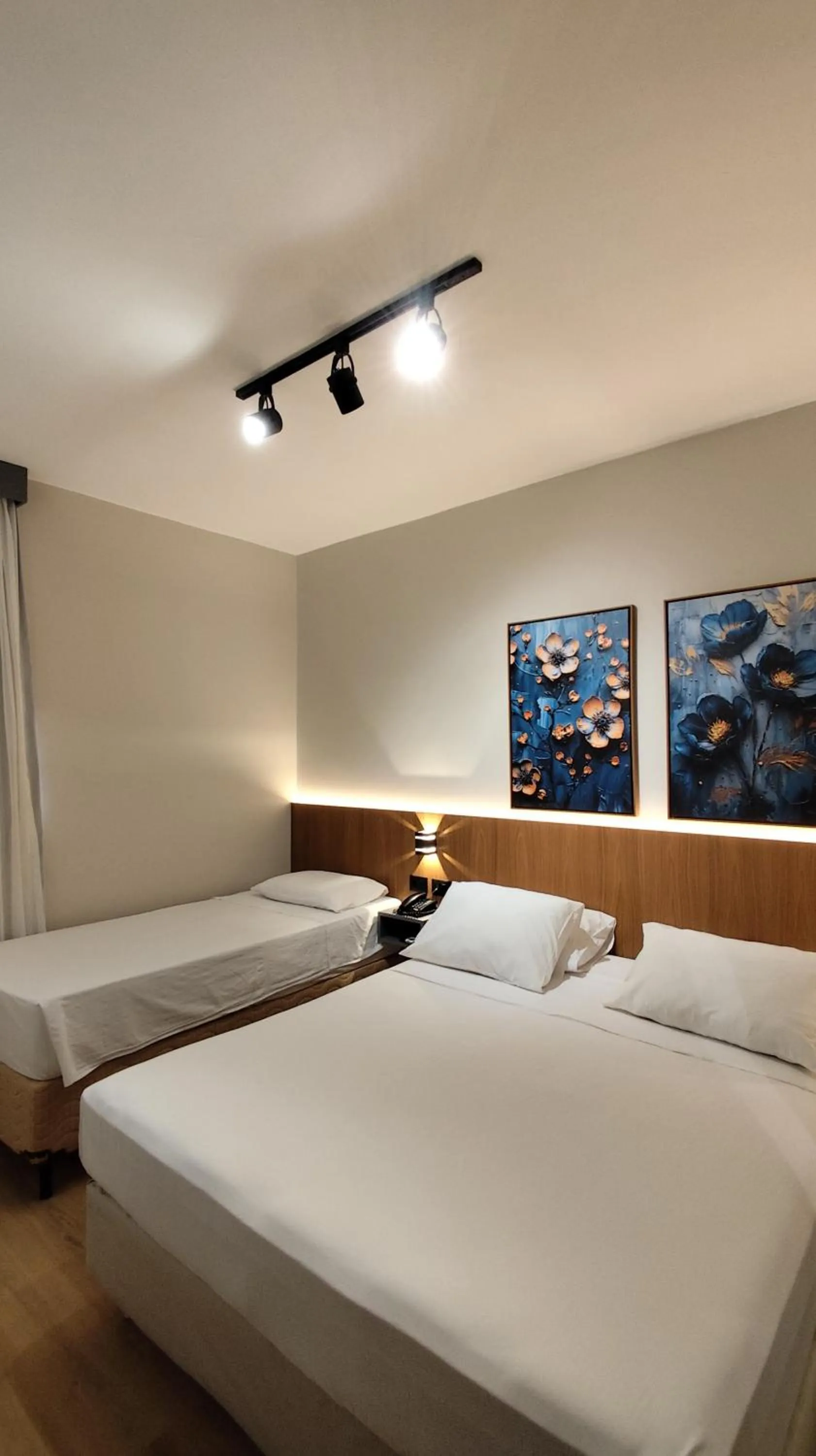 Bed in Slaviero Londrina Flat