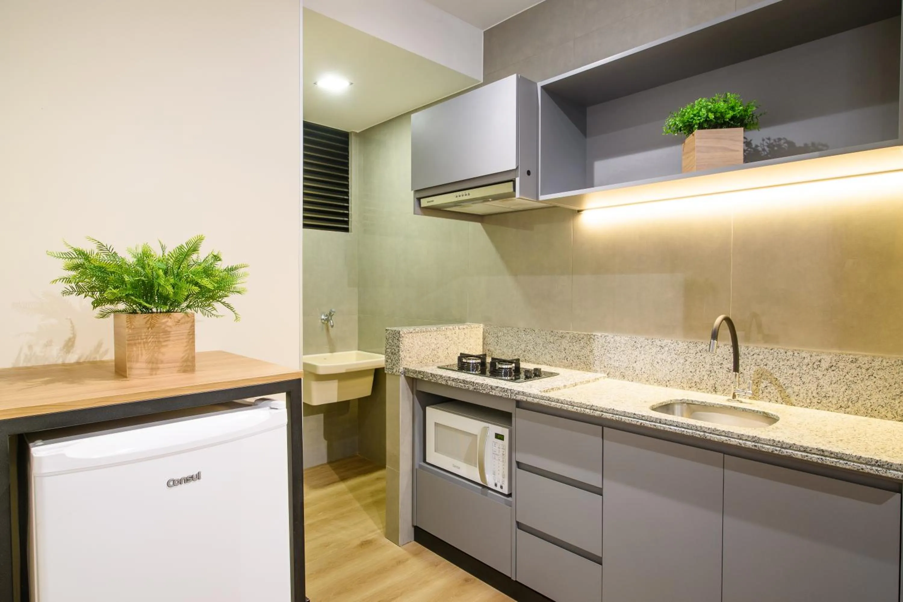 kitchen in Slaviero Londrina Flat