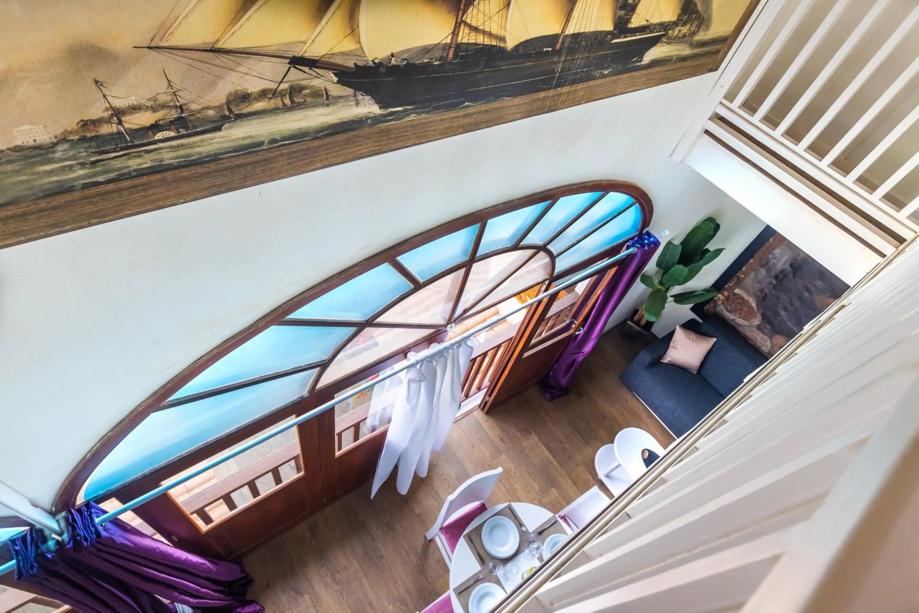 Living room in Porto Antigo Hotel BB