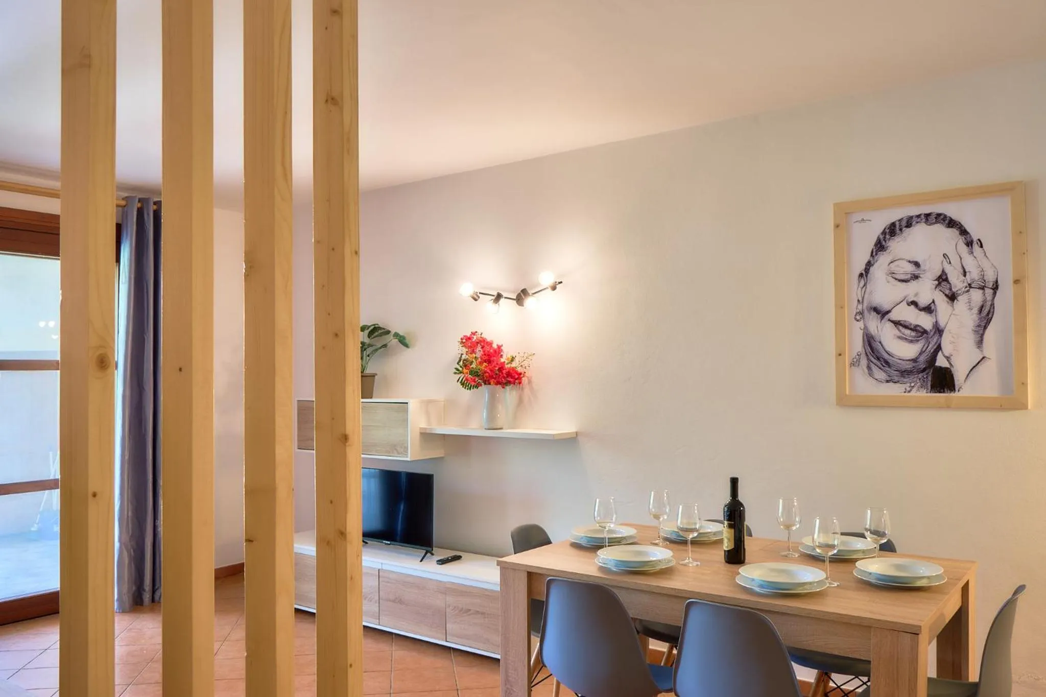 Living room in Porto Antigo Hotel BB