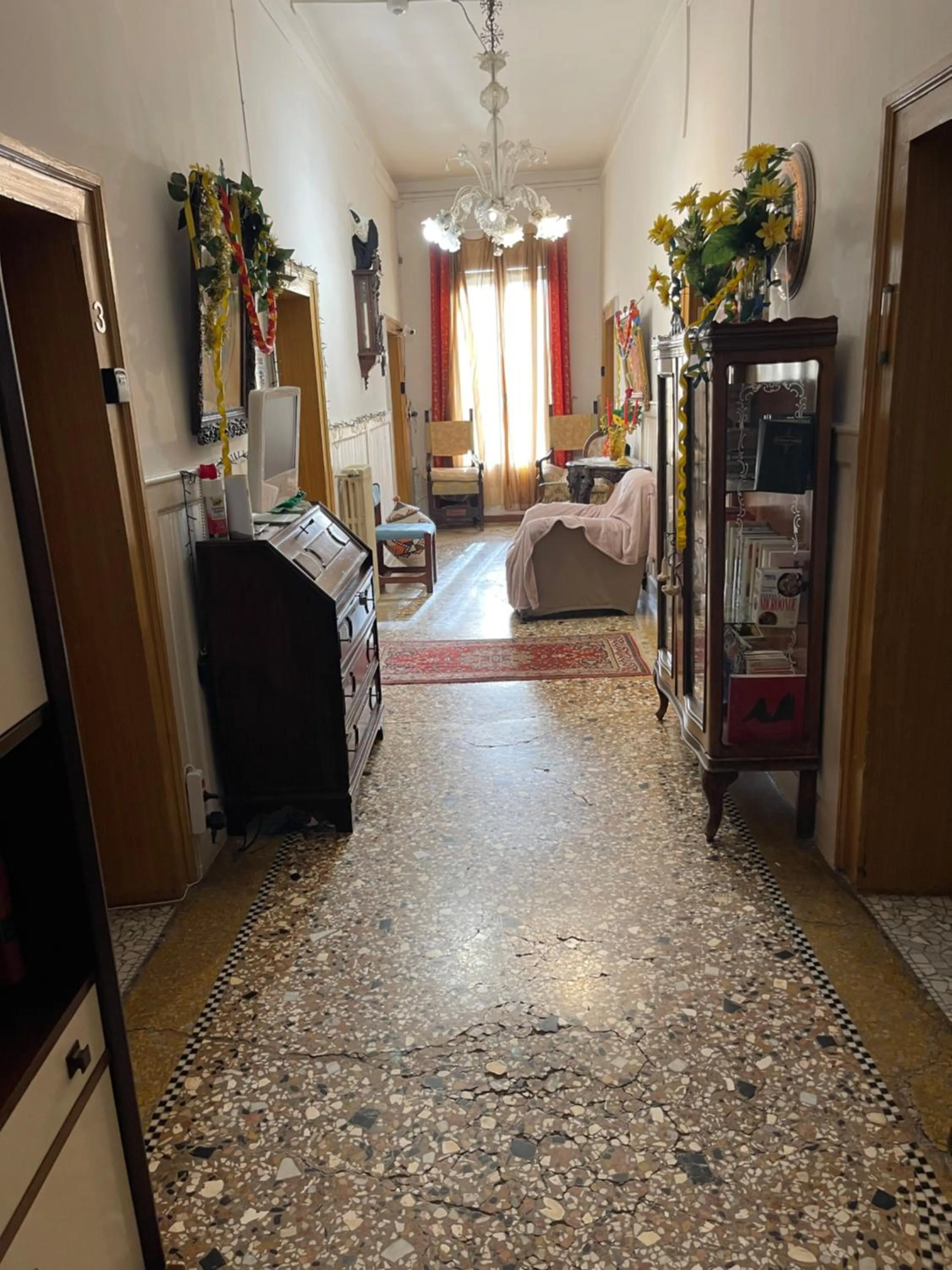 Seating area, Bed in Princess Guest House Canal View