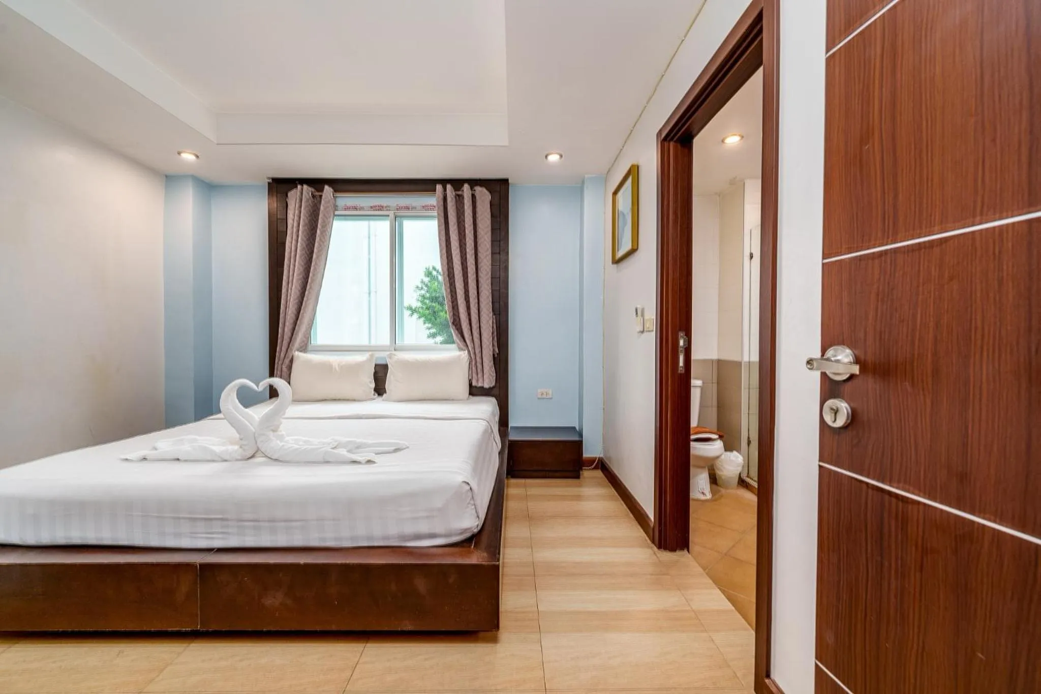 Bedroom, Bed in Villa Navin