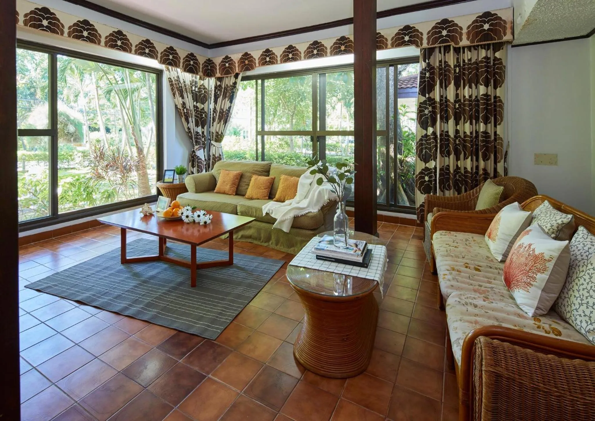 Living room in Villa Navin
