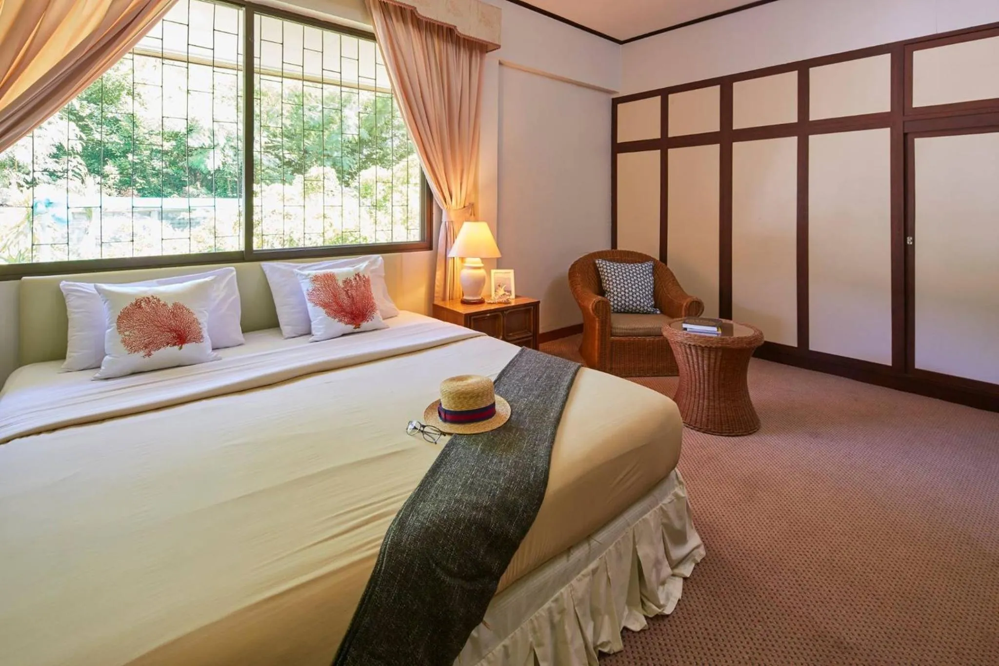 Bedroom, Bed in Villa Navin