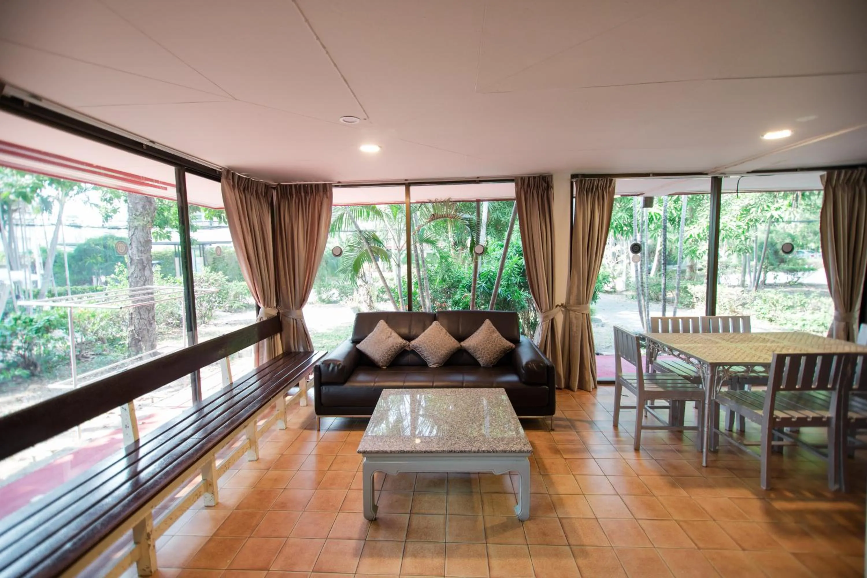 Living room in Villa Navin