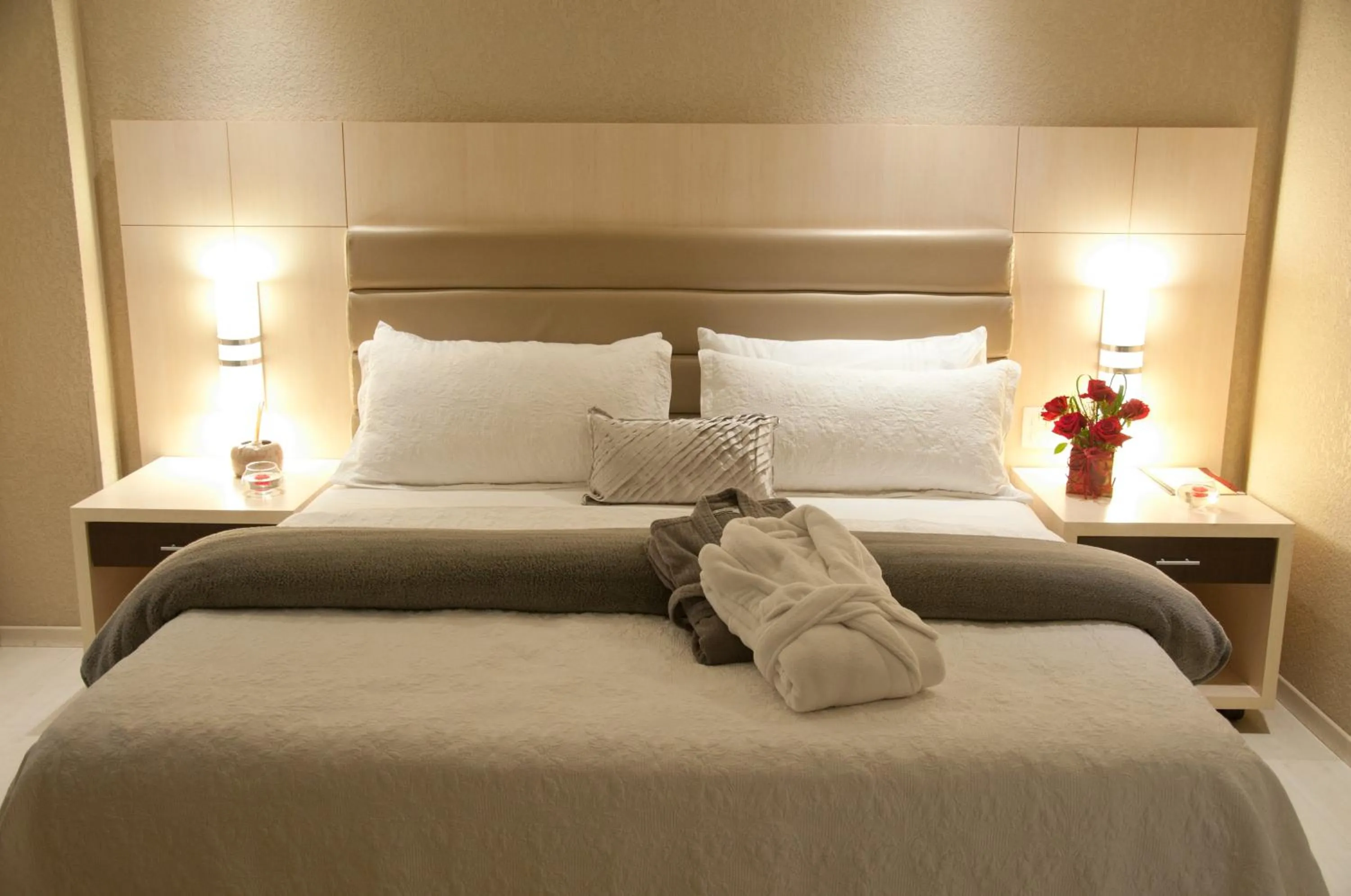 Bed in Hotel Metrópole Maringá