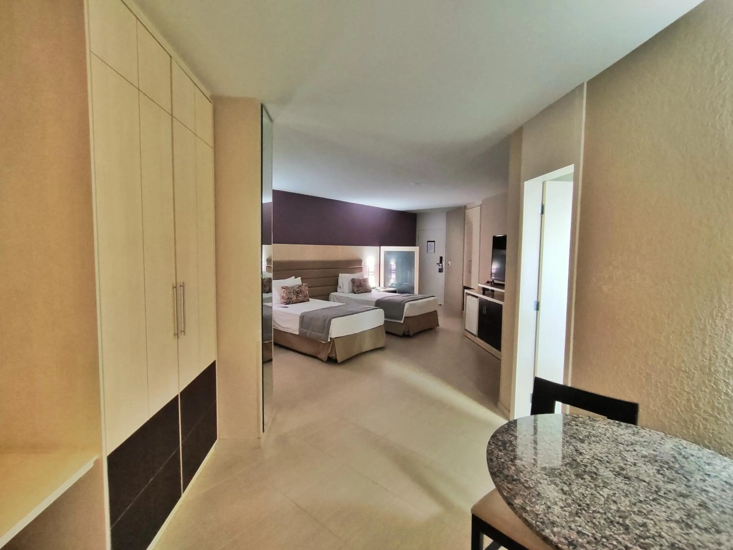 Bed in Hotel Metrópole Maringá