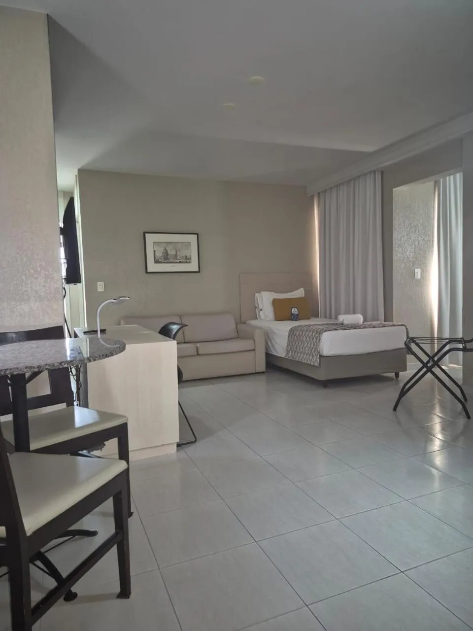 Bed in Hotel Metrópole Maringá