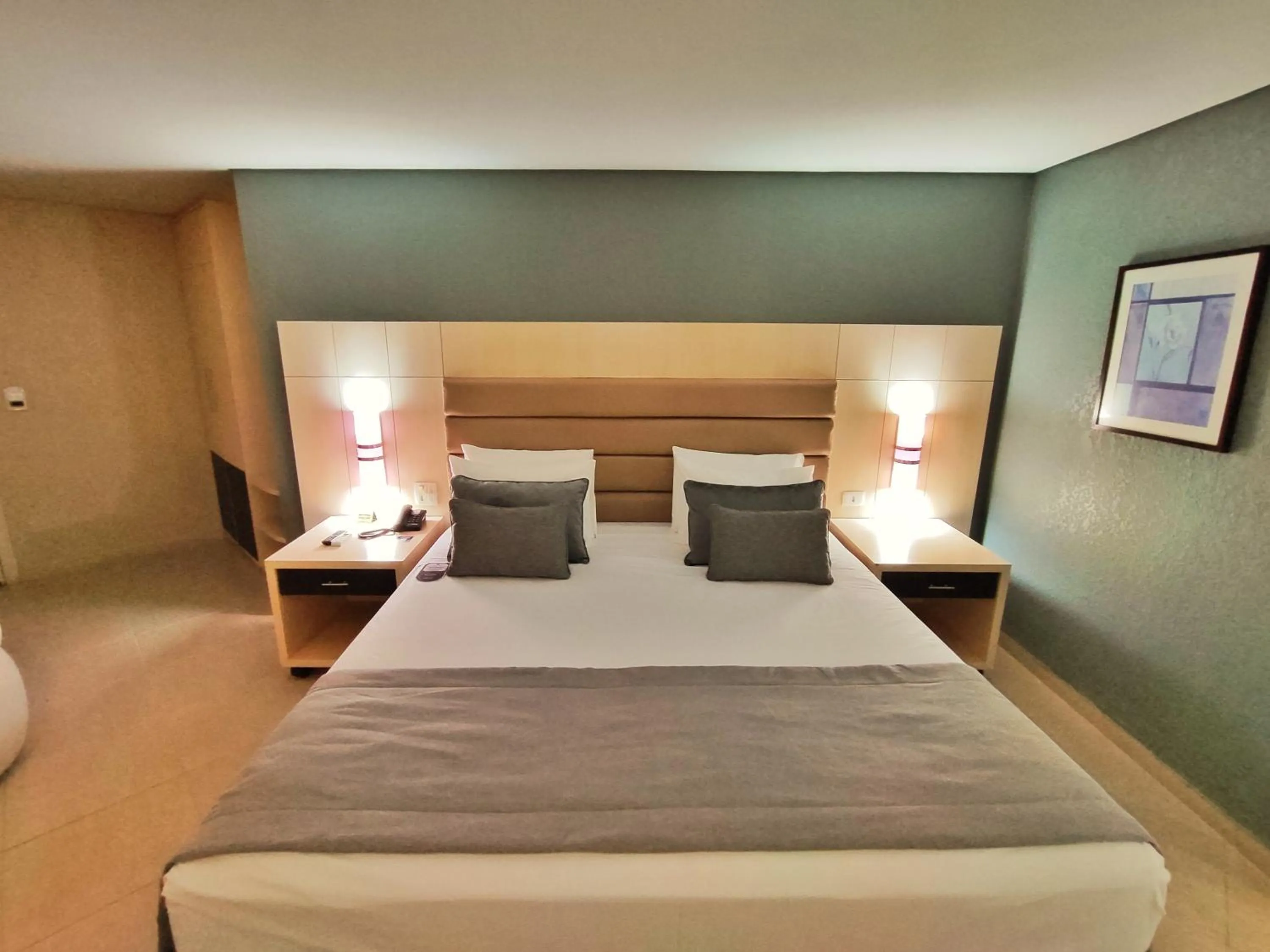 Bed in Hotel Metrópole Maringá