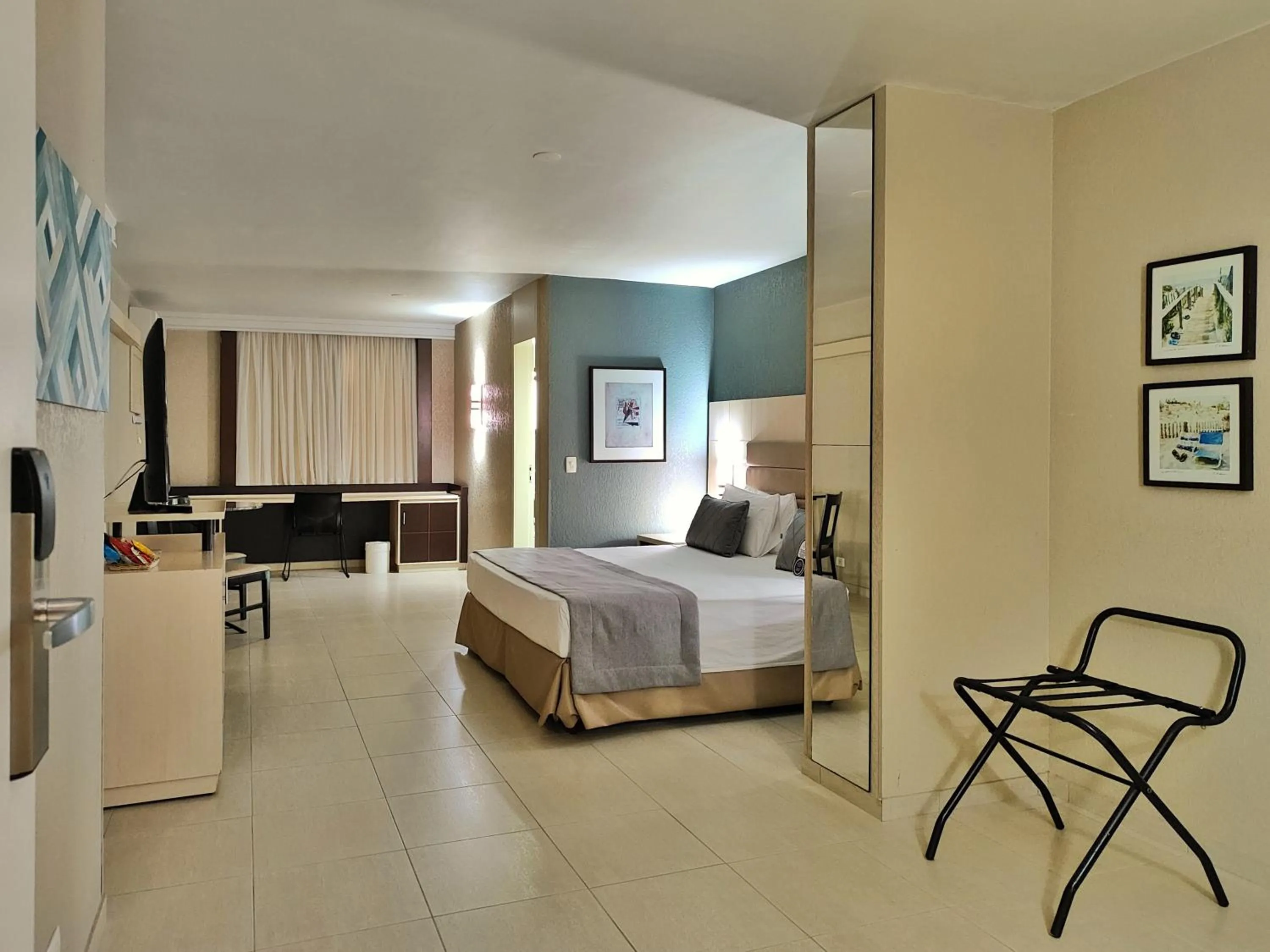 Bed in Hotel Metrópole Maringá