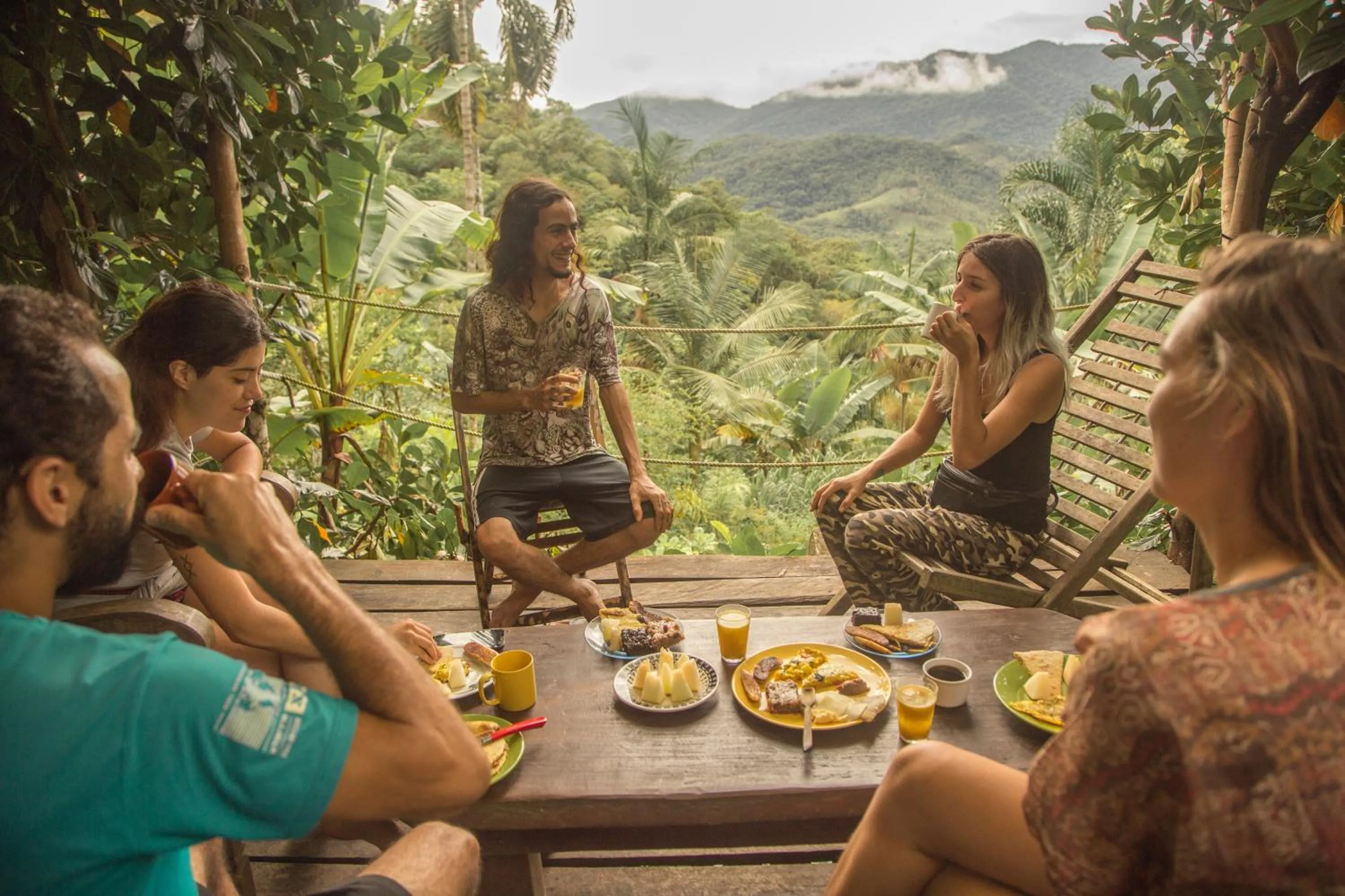 Day in Eco Hostel Organic Life