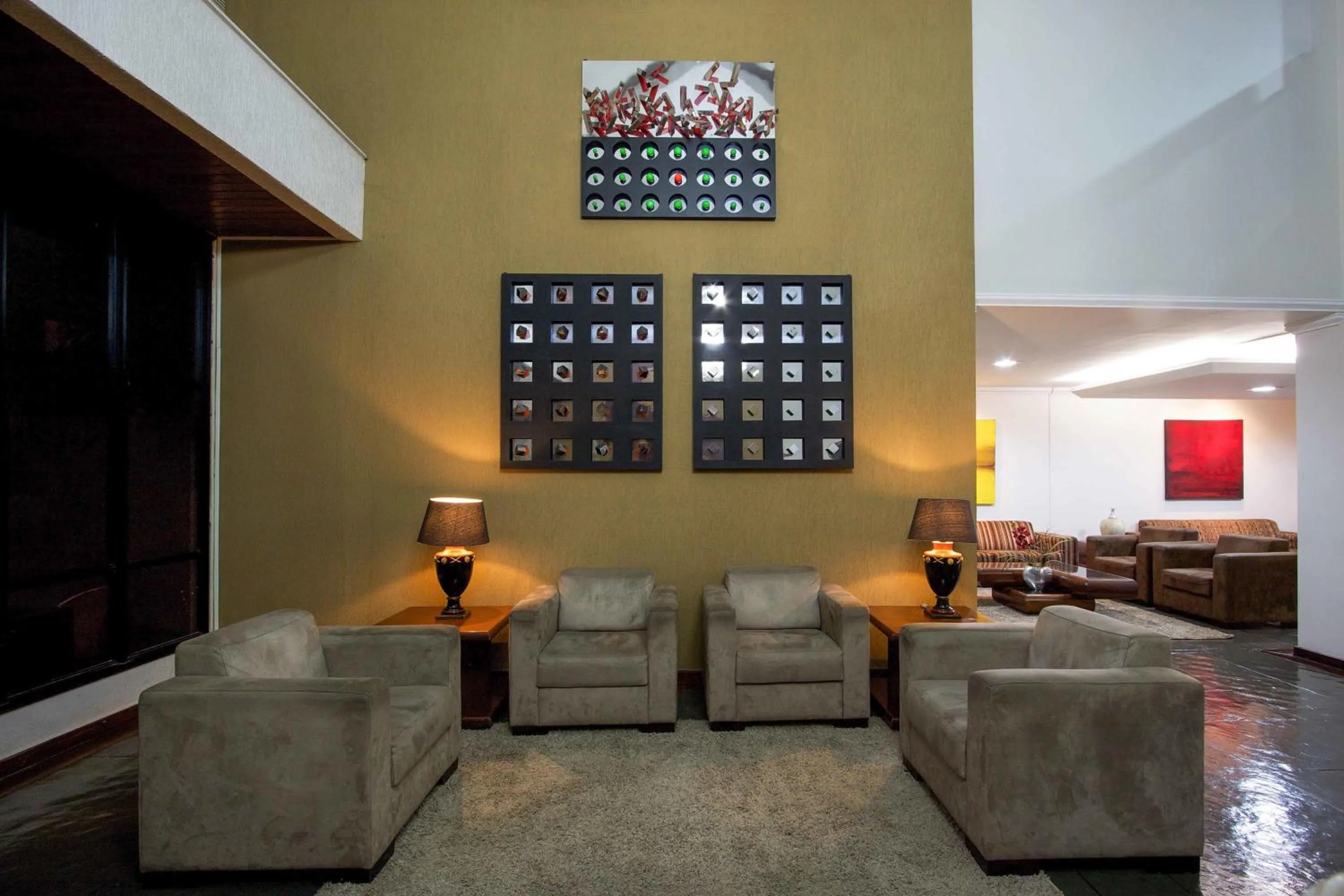 Lobby or reception in Bristol Exceler Campo Grande